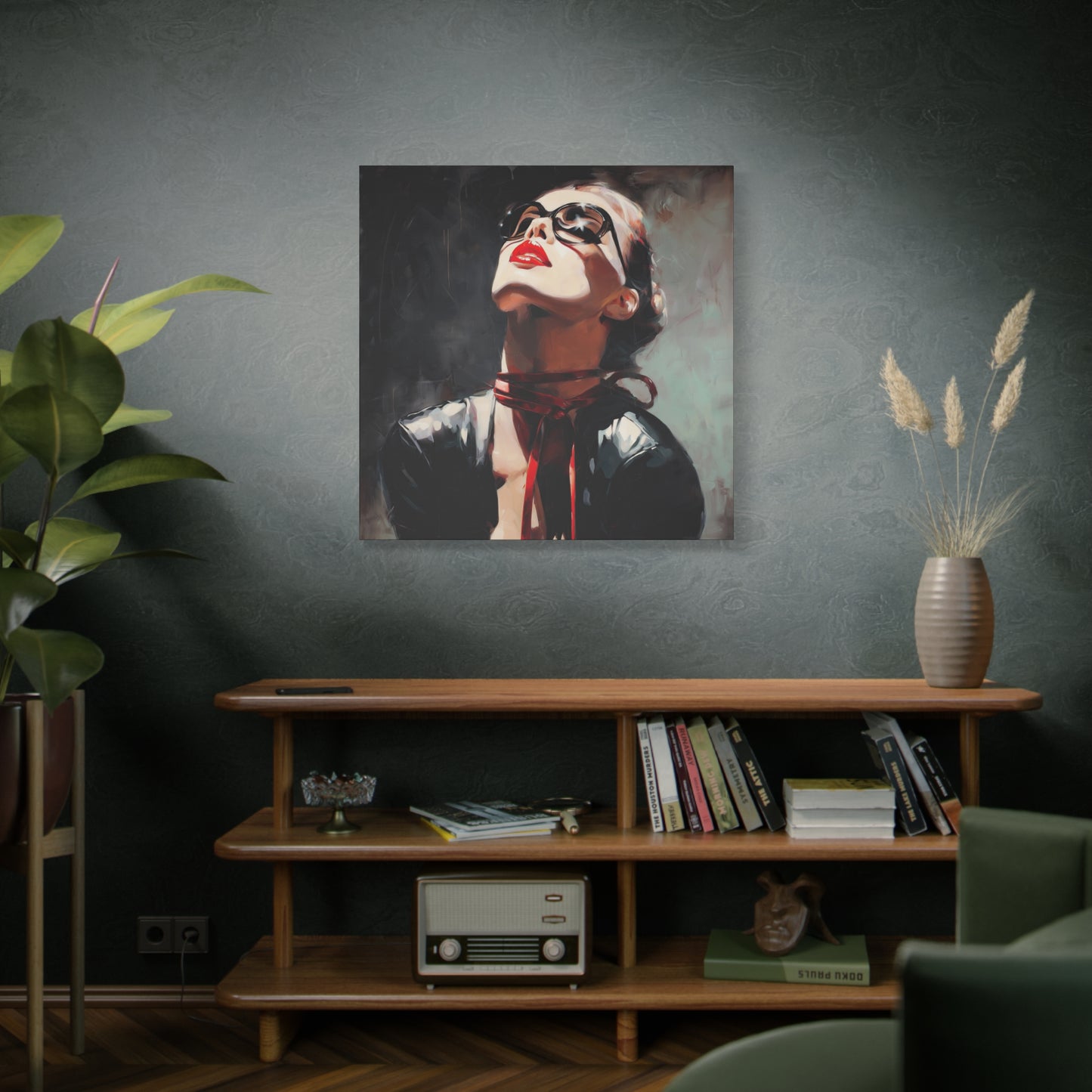 Gallery Wrapped Canvas, Ropes and Reverence Art Canvas, Erotic Shibari Art Canvas – Scarlett