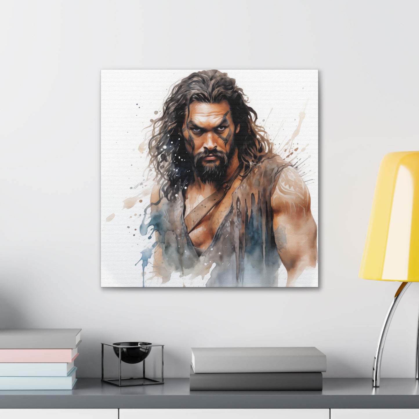 Gallery Wrapped Canvas, Celebrity Inspired, Pop Art Canvas – Jason Also