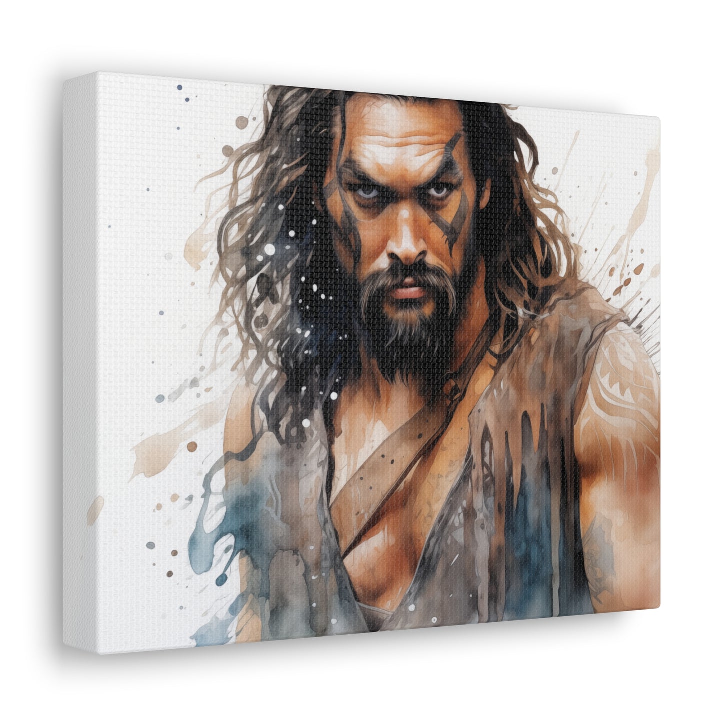 Gallery Wrapped Canvas, Celebrity Inspired, Pop Art Canvas – Jason Also