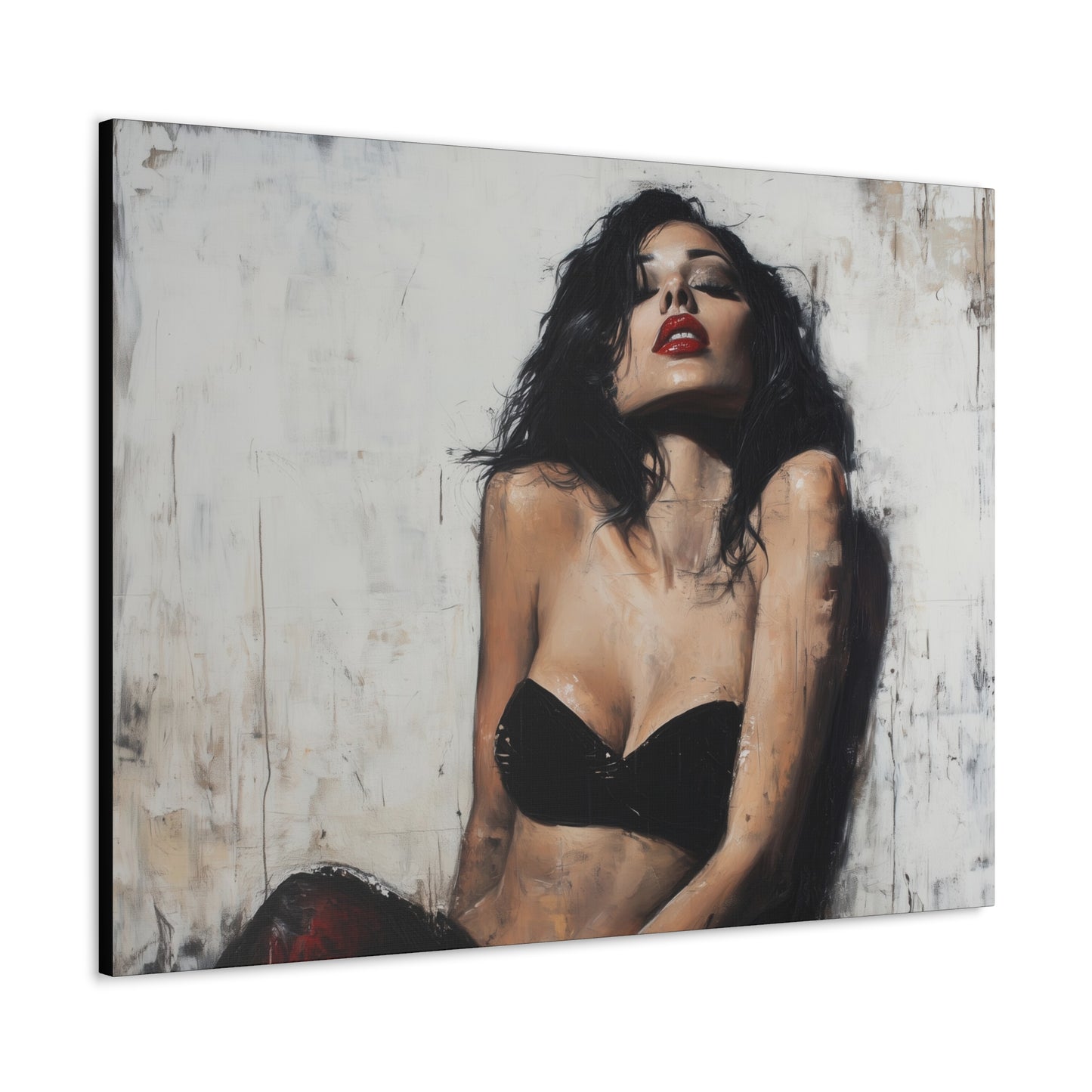 Gallery Wrapped Canvas, Sinners and Saints Art Canvas, Erotic Art Canvas – Alexa