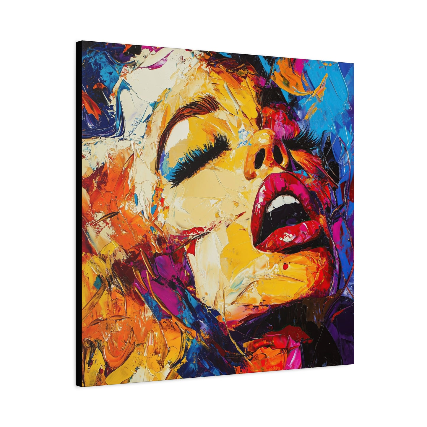Gallery Wrapped Canvas, Guilt and Grit Adult Art Canvas, Erotic Pinup Art Canvas – Ivy