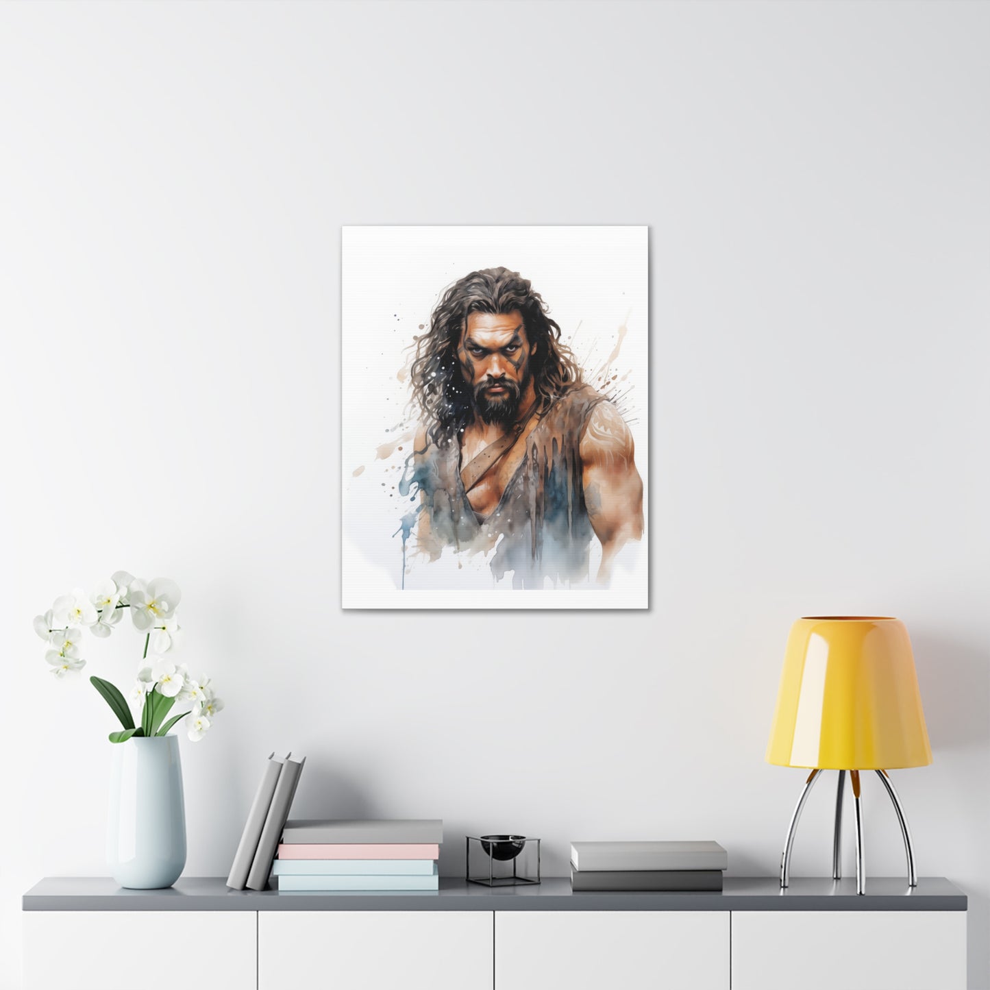 Gallery Wrapped Canvas, Celebrity Inspired, Pop Art Canvas – Jason Also