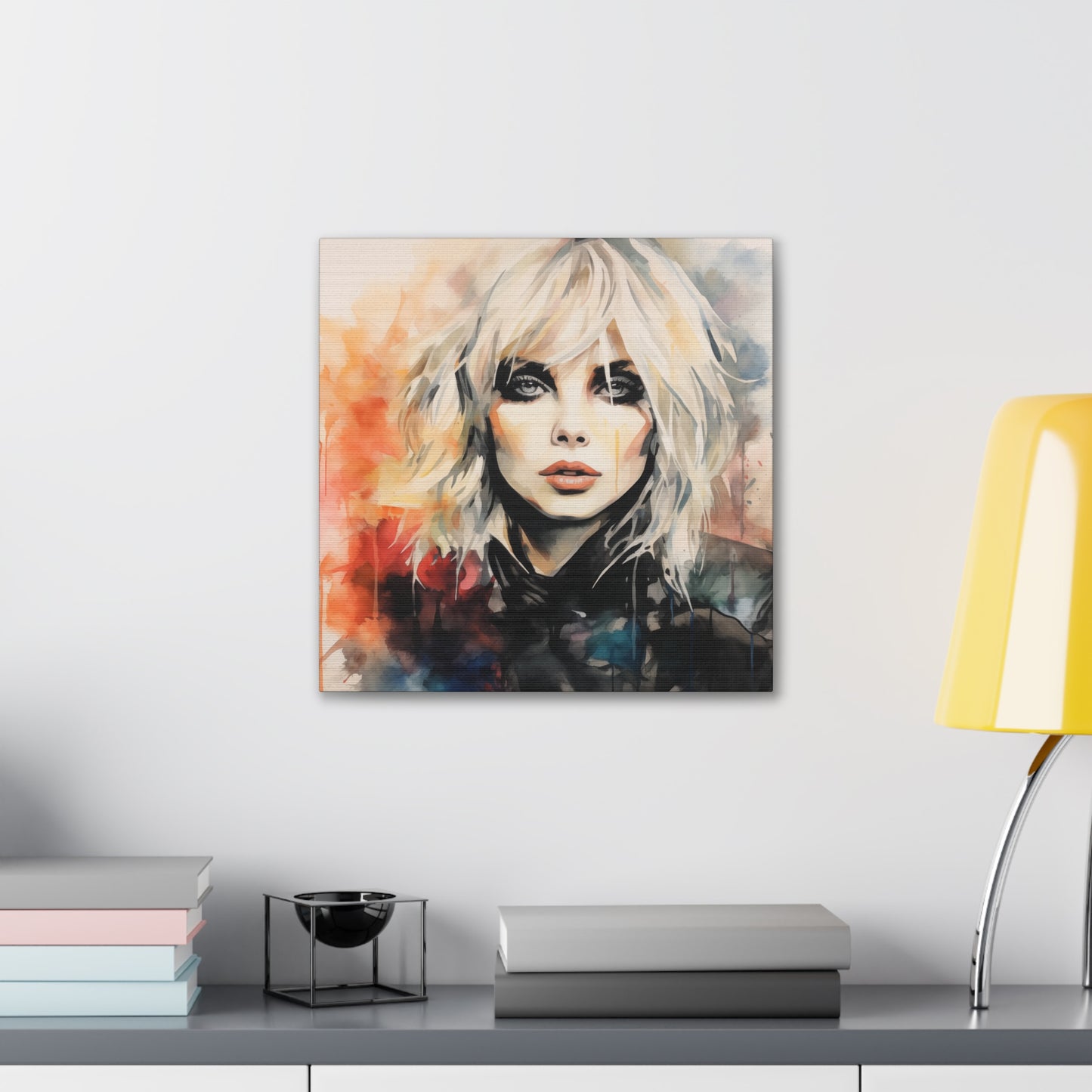 Gallery Wrapped Canvas, Celebrity Inspired, Pop Art Canvas – Debbie