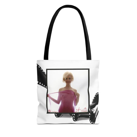 Celebrity Tote Bag, Utility Tote - Marilyn Monroe Autograph Tote - Approved Negative