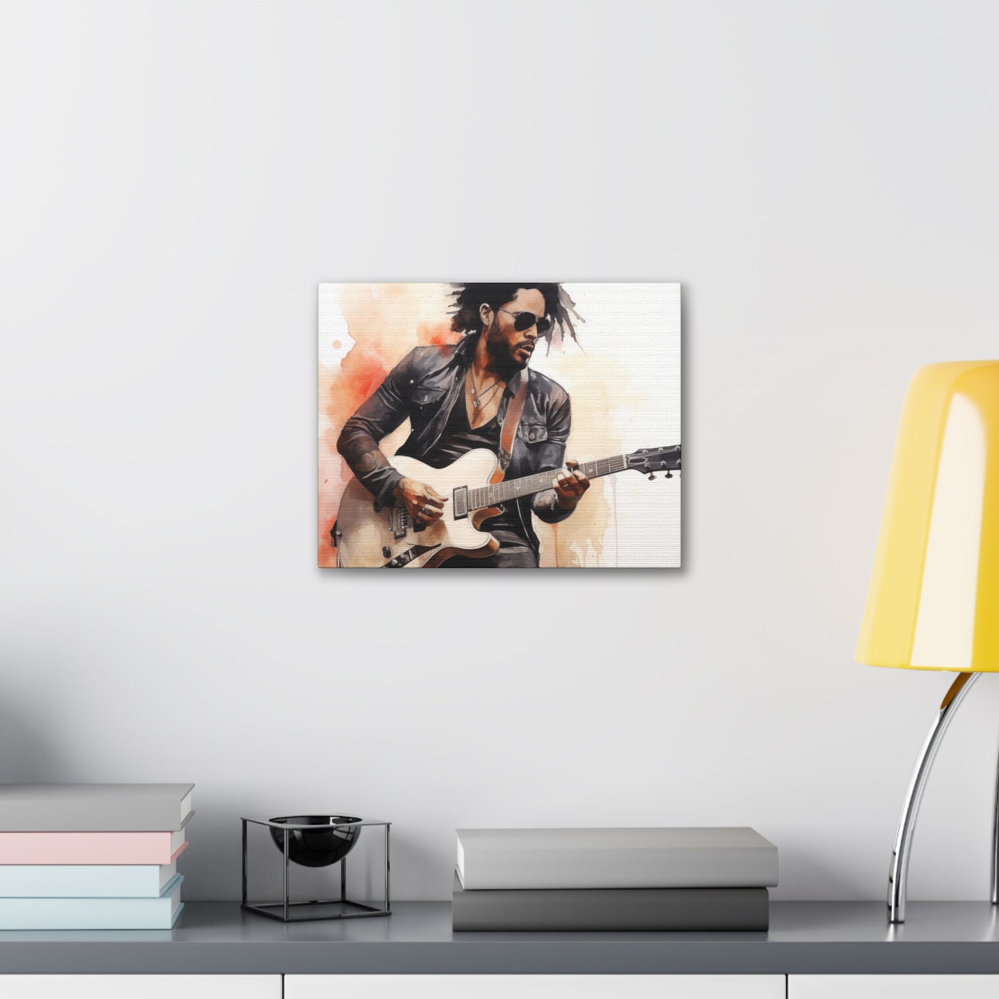 Gallery Wrapped Canvas, Celebrity Inspired, Pop Art Canvas – Lenny Also