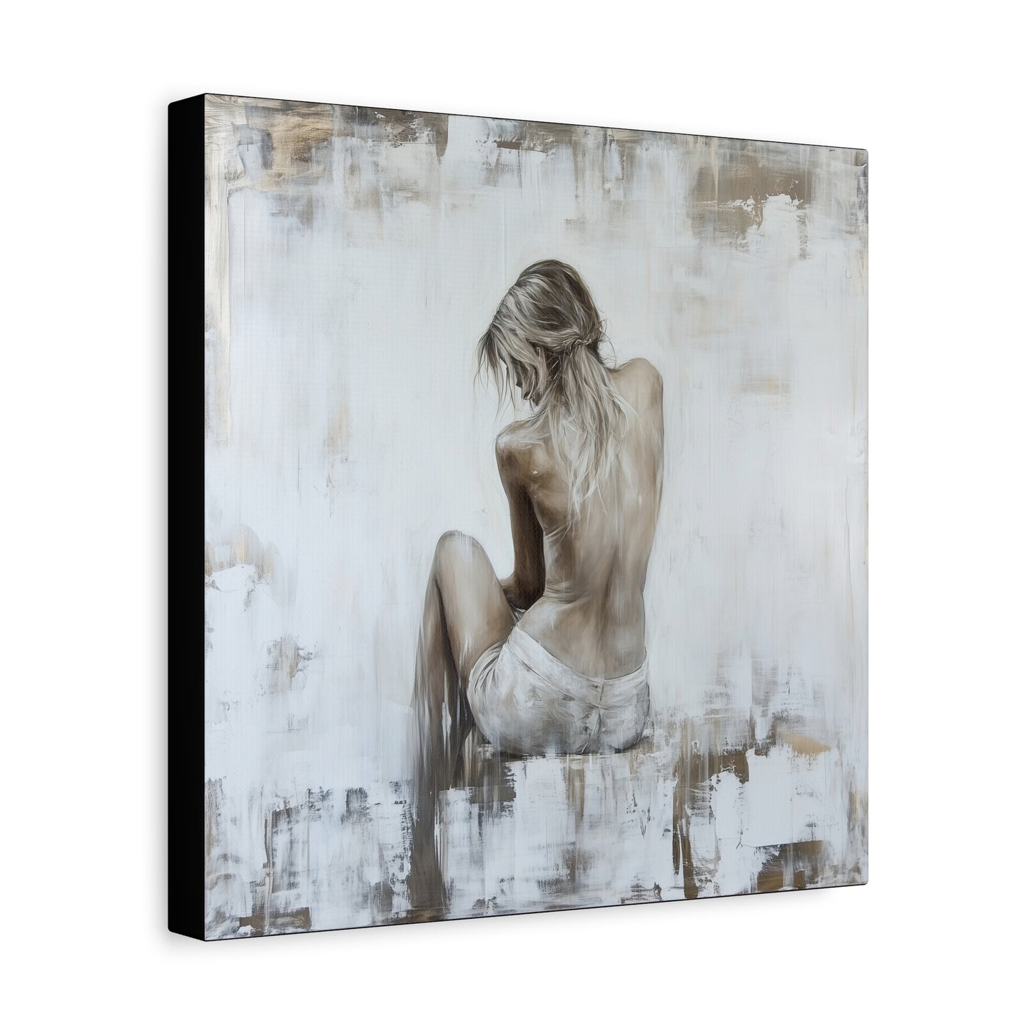 Gallery Wrapped Canvas, Sinners and Saints Art Canvas, Erotic Pinup Art Canvas – Katherine