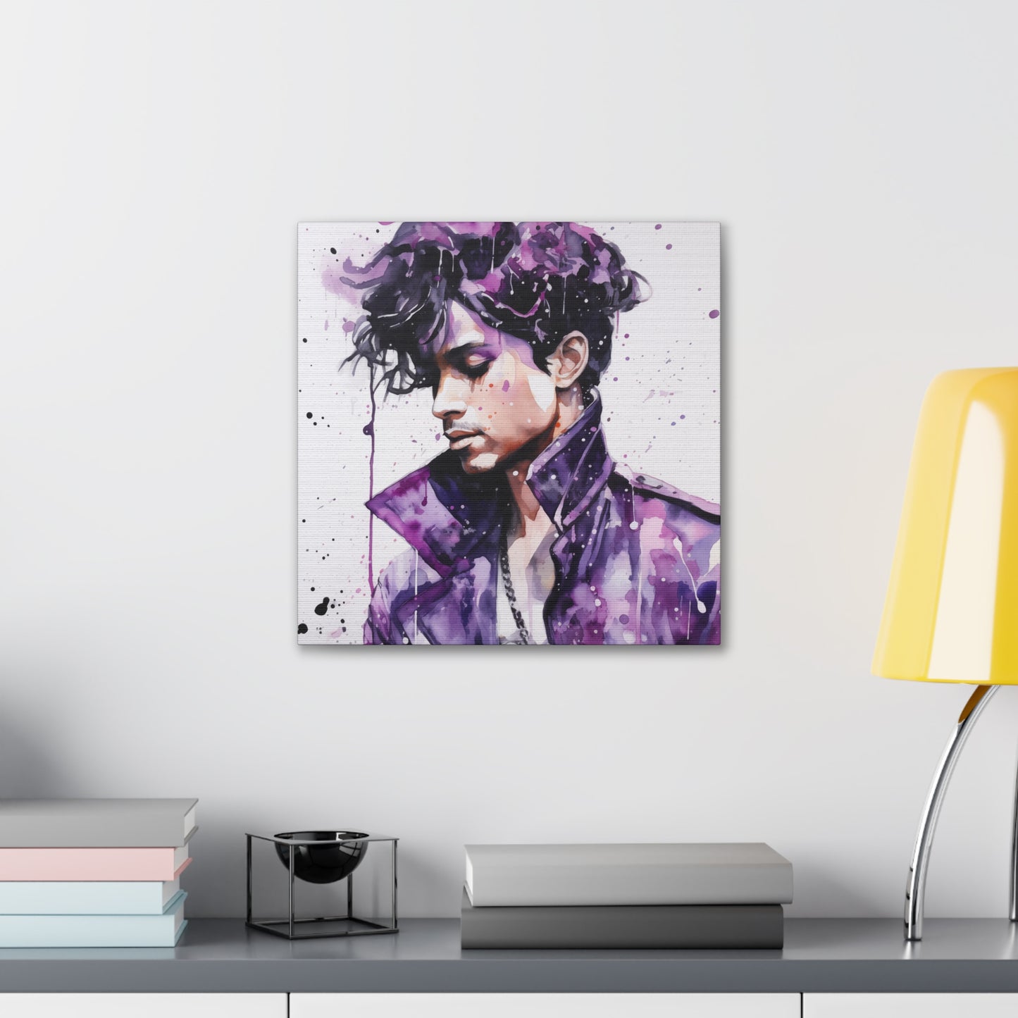 Gallery Wrapped Canvas, Celebrity Inspired, Pop Art Canvas – Prince Rogers Also