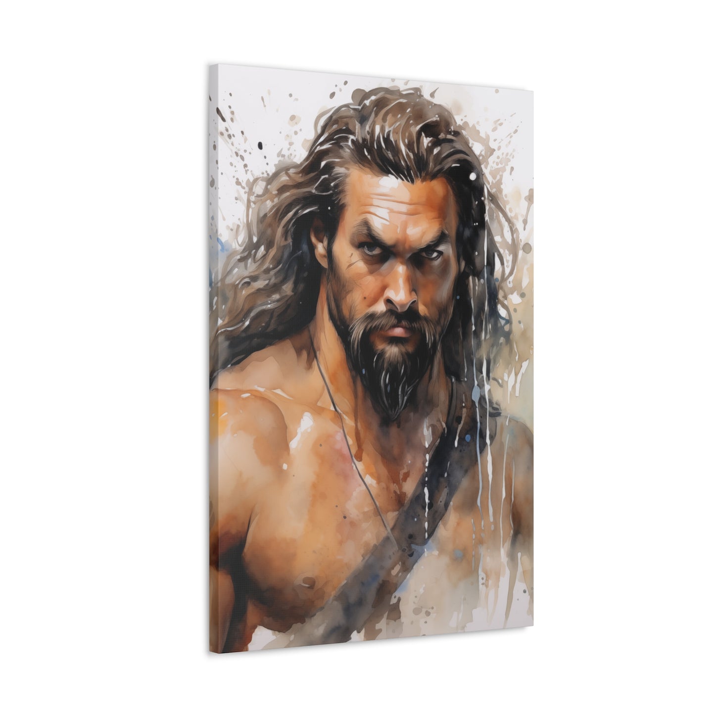 Gallery Wrapped Canvas, Celebrity Inspired, Pop Art Canvas – Jason