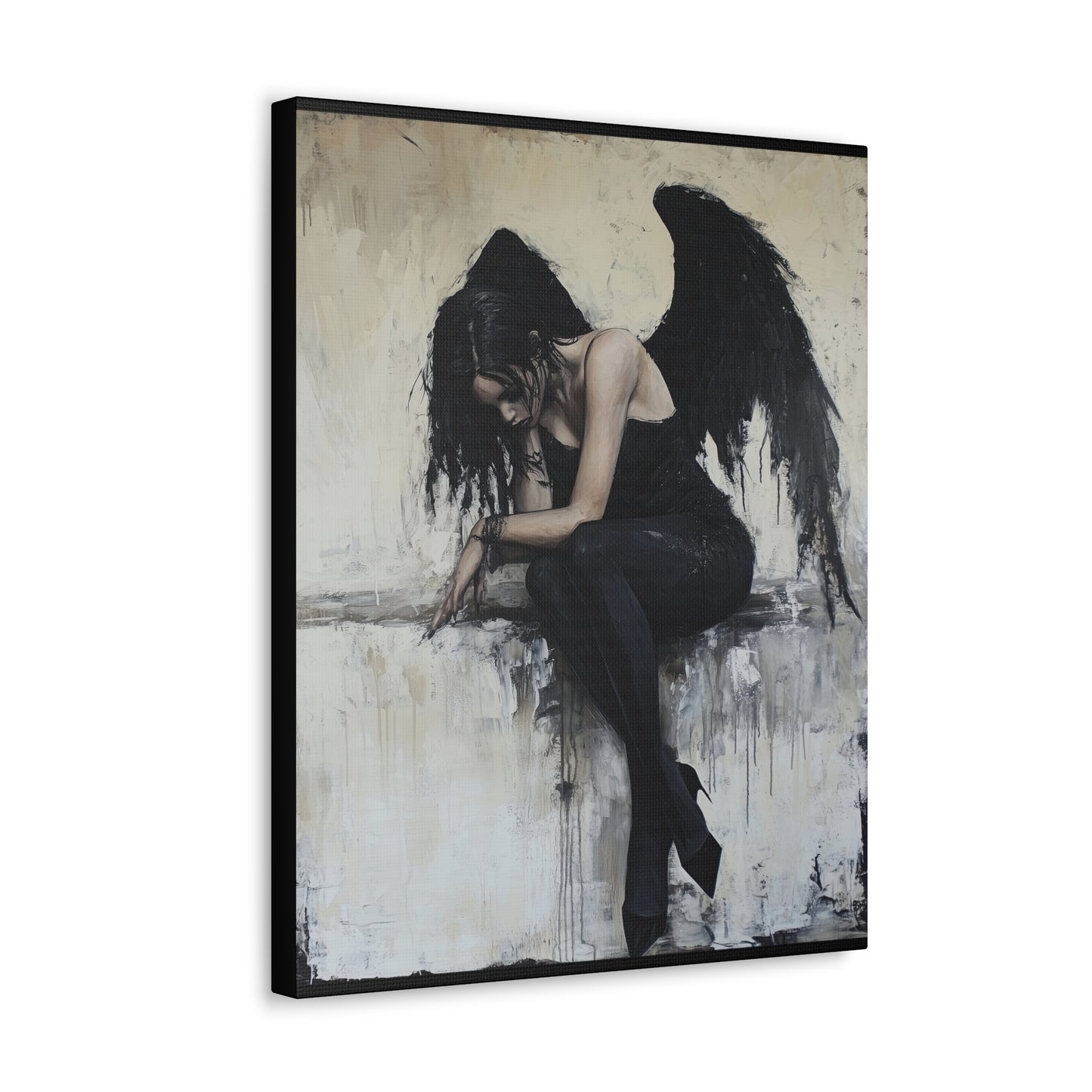 Gallery Wrapped Canvas, Sinners and Saints Art Canvas, Erotic Pinup Art Canvas – Helena
