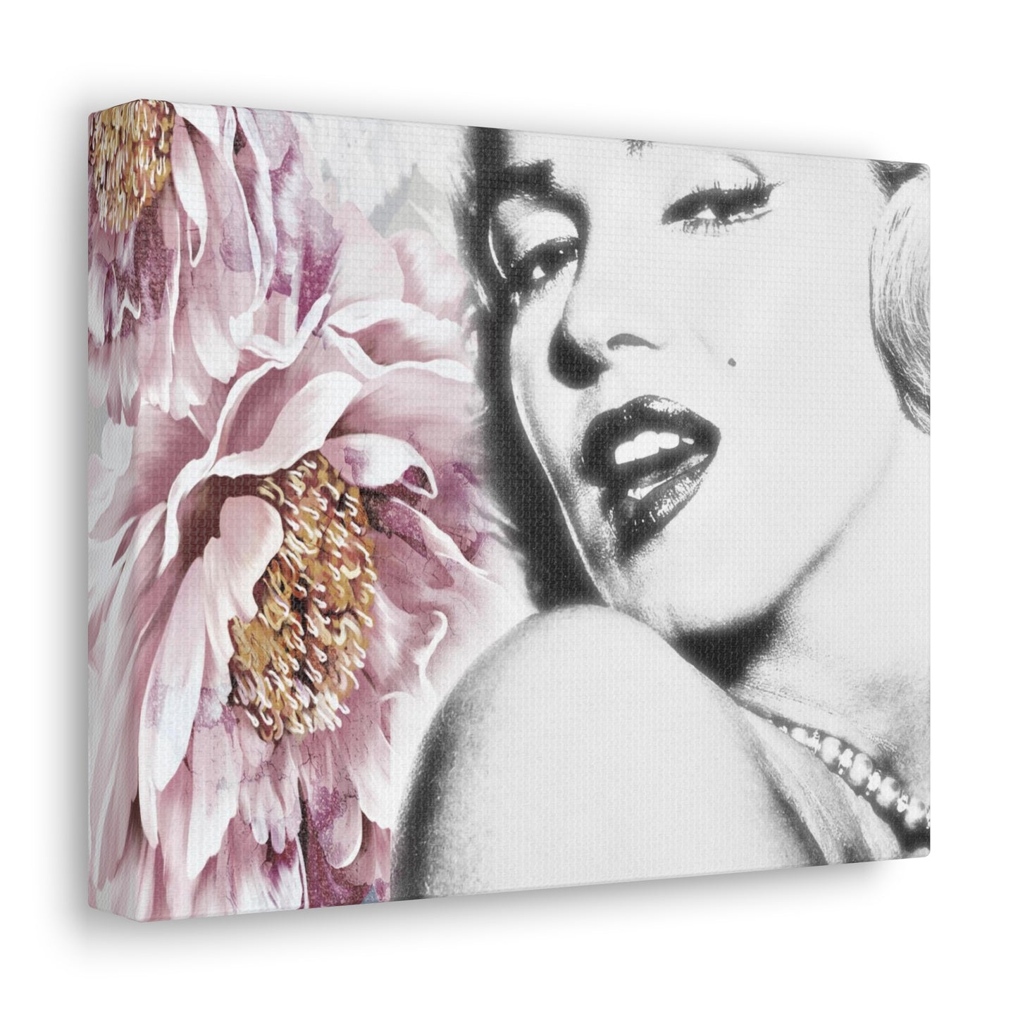 Canvas Wall Art, Gallery Wrapped Pop Art, Celebrity Wall Art – Marilyn Monroe - Bloom