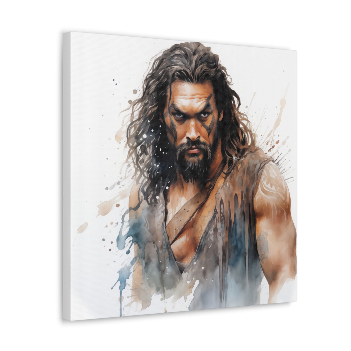 Gallery Wrapped Canvas, Celebrity Inspired, Pop Art Canvas – Jason Also