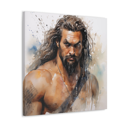 Gallery Wrapped Canvas, Celebrity Inspired, Pop Art Canvas – Jason