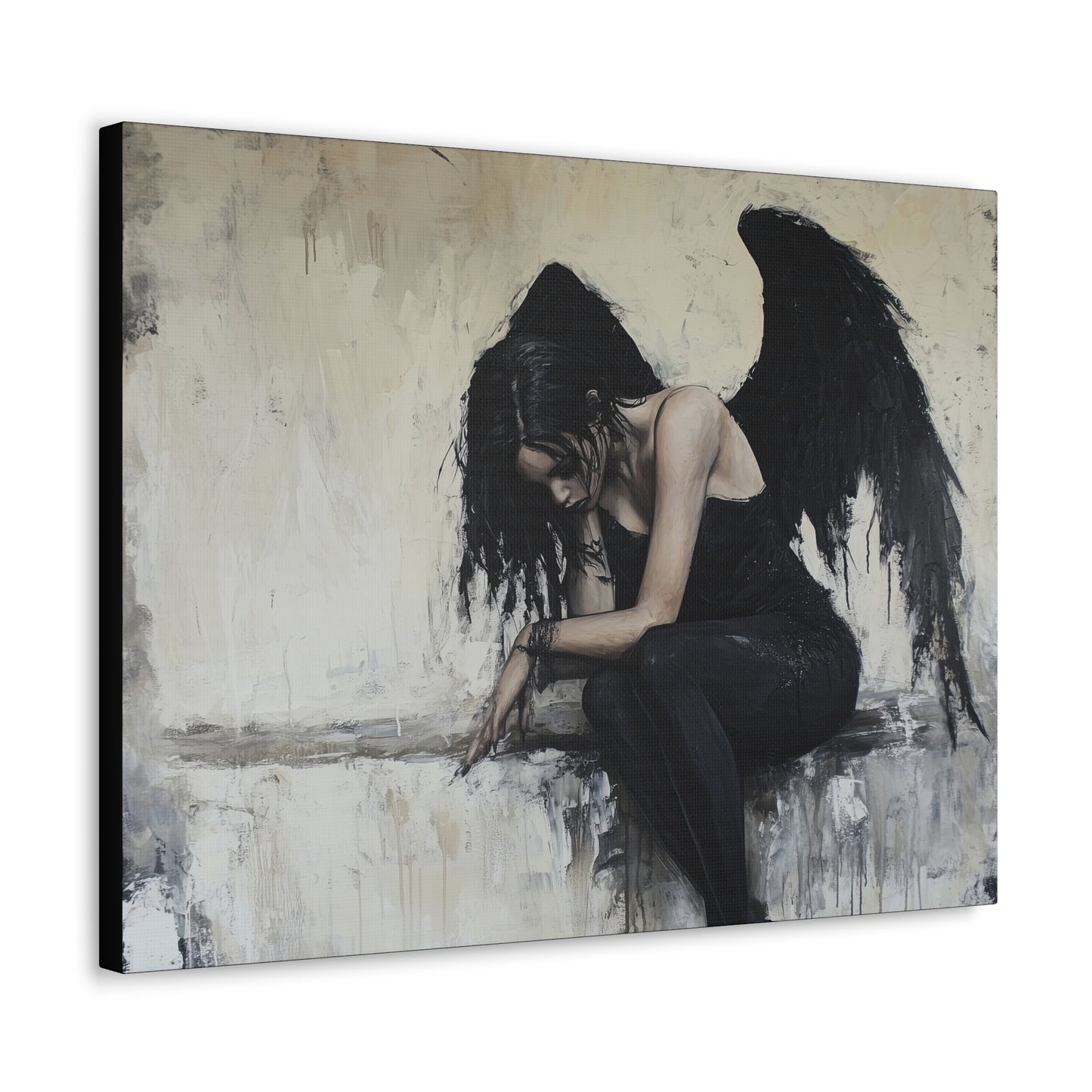 Gallery Wrapped Canvas, Sinners and Saints Art Canvas, Erotic Pinup Art Canvas – Helena