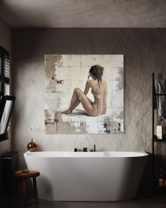 Gallery Wrapped Canvas, Sinners and Saints Art Canvas, Erotic Pinup Art Canvas – Eve