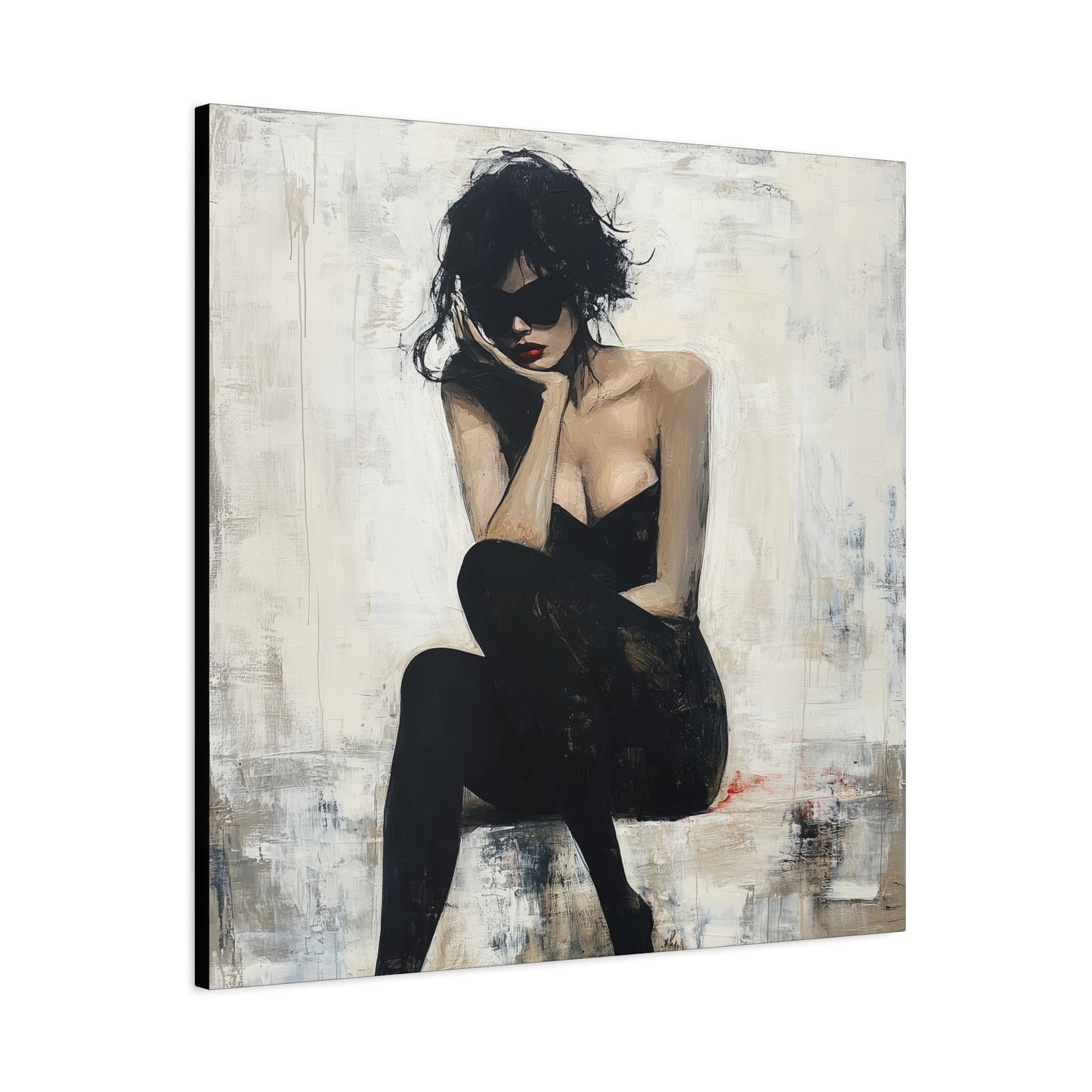 Gallery Wrapped Canvas, Sinners and Saints Art Canvas, Erotic Pinup Art Canvas – Fairuza