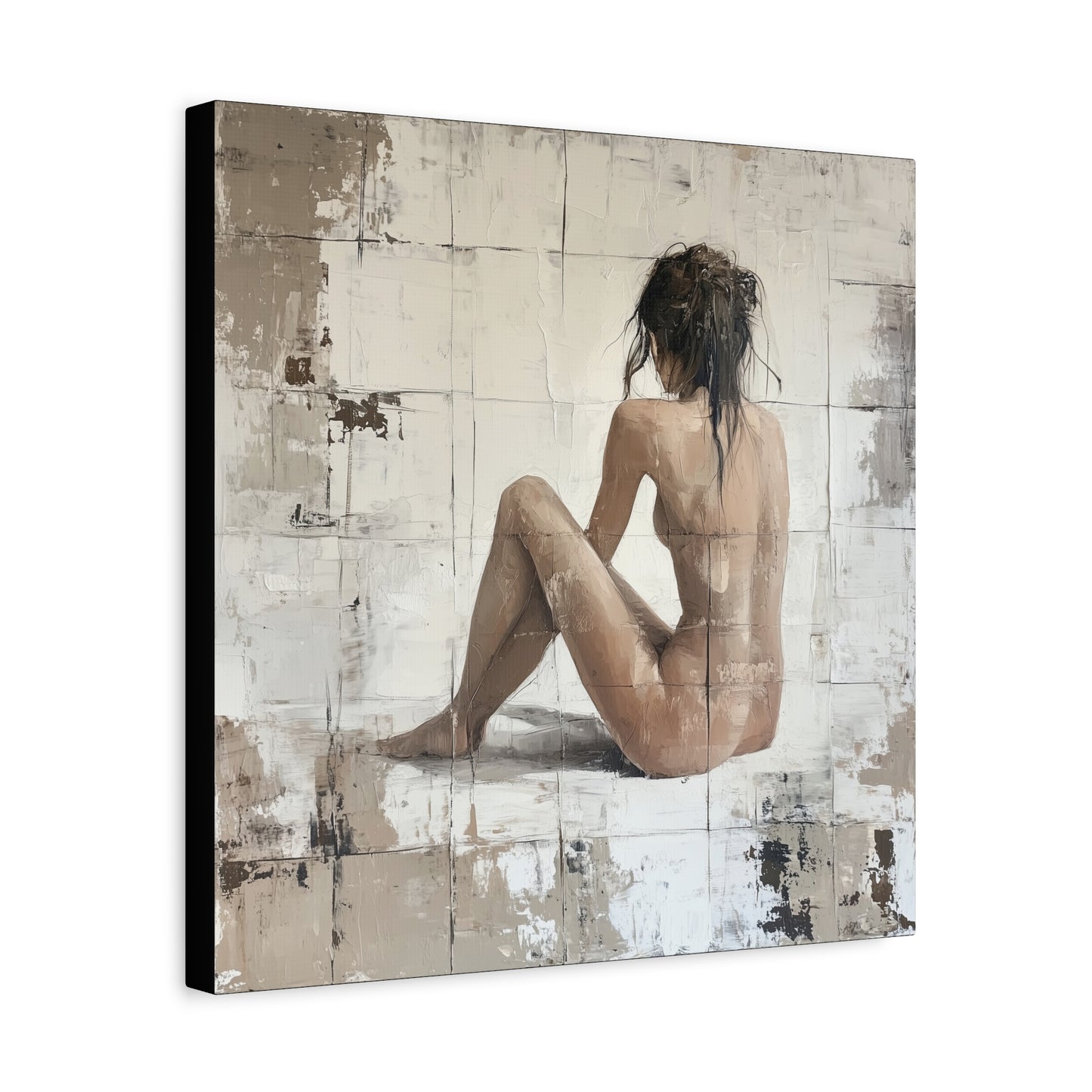 Gallery Wrapped Canvas, Sinners and Saints Art Canvas, Erotic Pinup Art Canvas – Eve