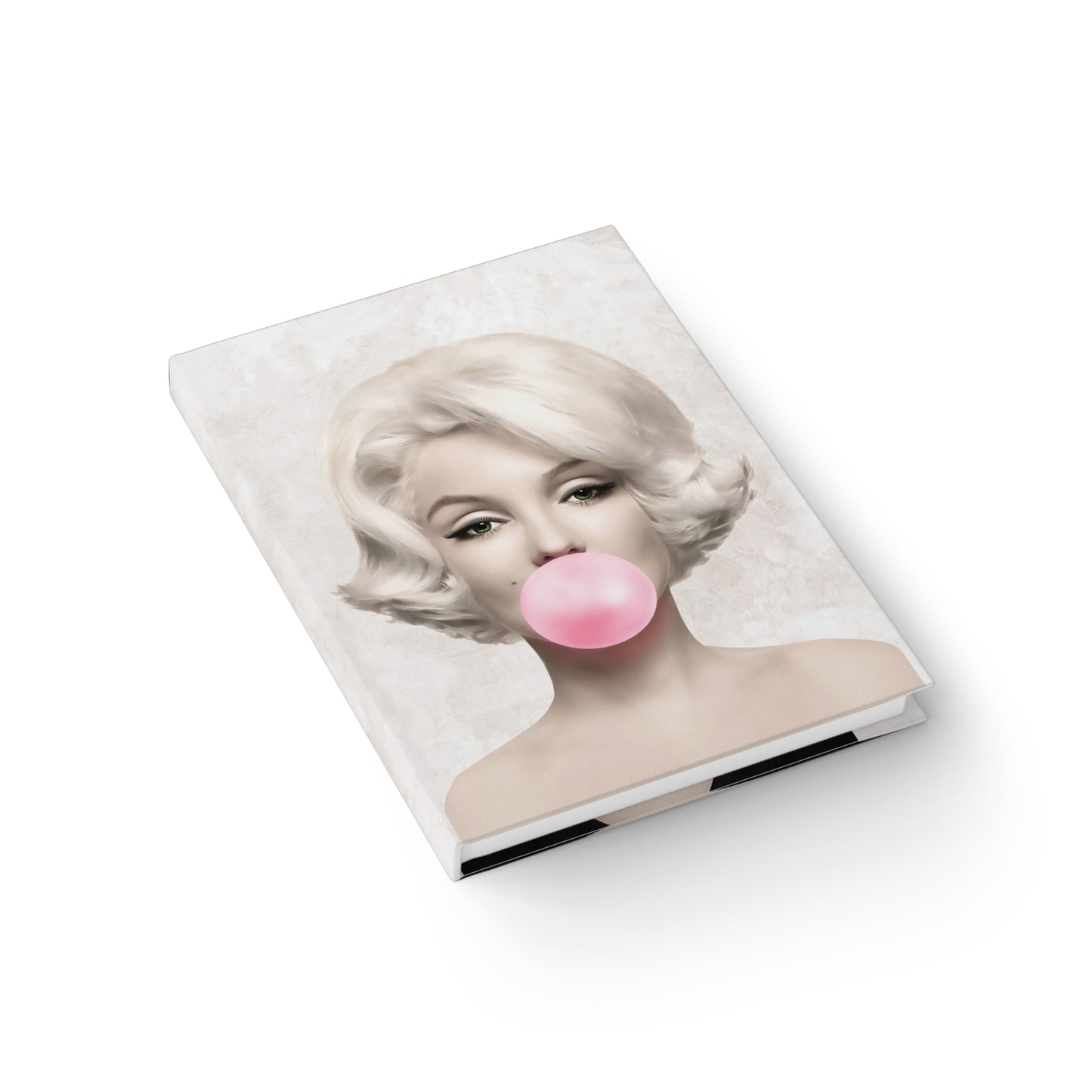 Bubblegum Celebrity Journal - Ruled Line, Marilyn Monroe, Audrey Hepburn