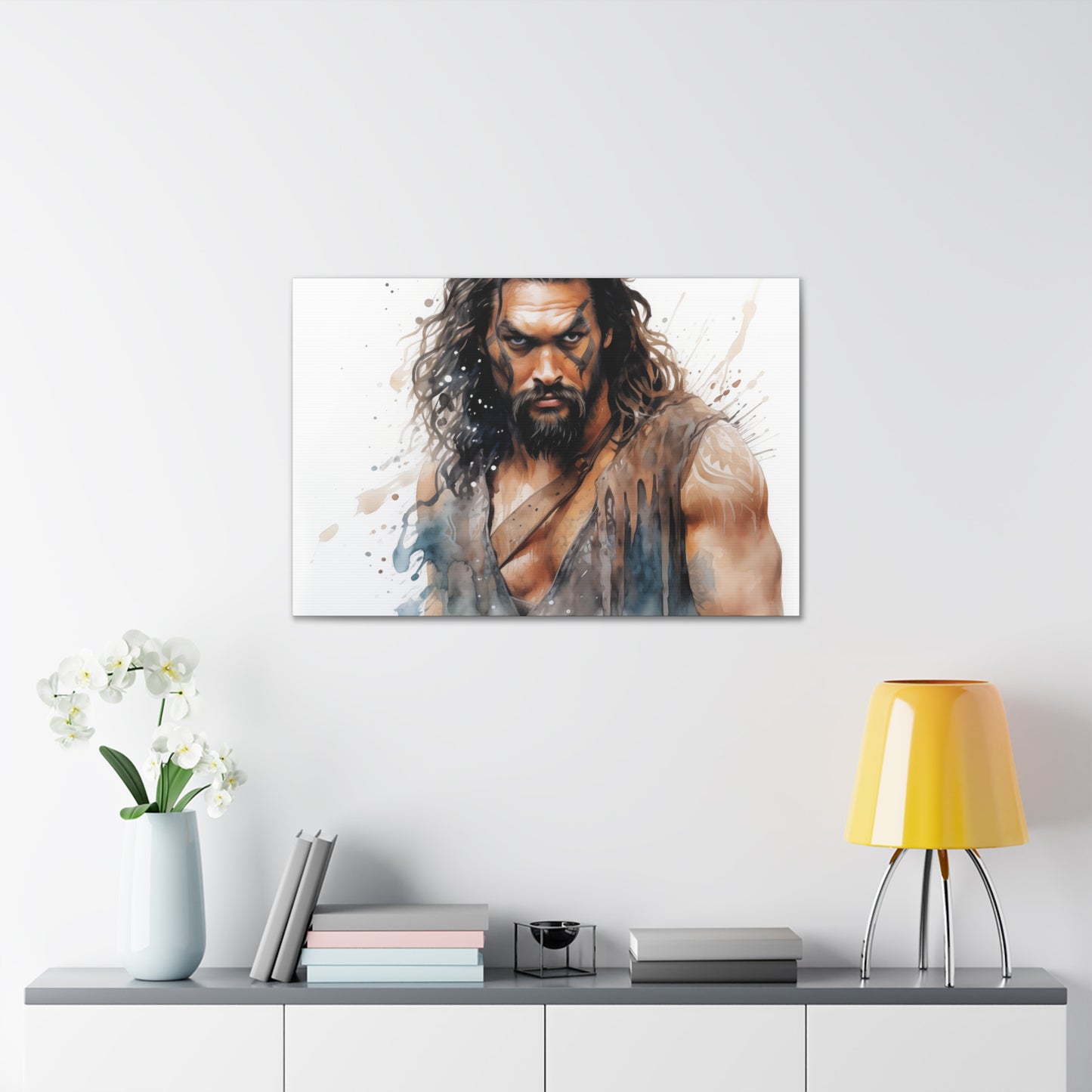 Gallery Wrapped Canvas, Celebrity Inspired, Pop Art Canvas – Jason Also