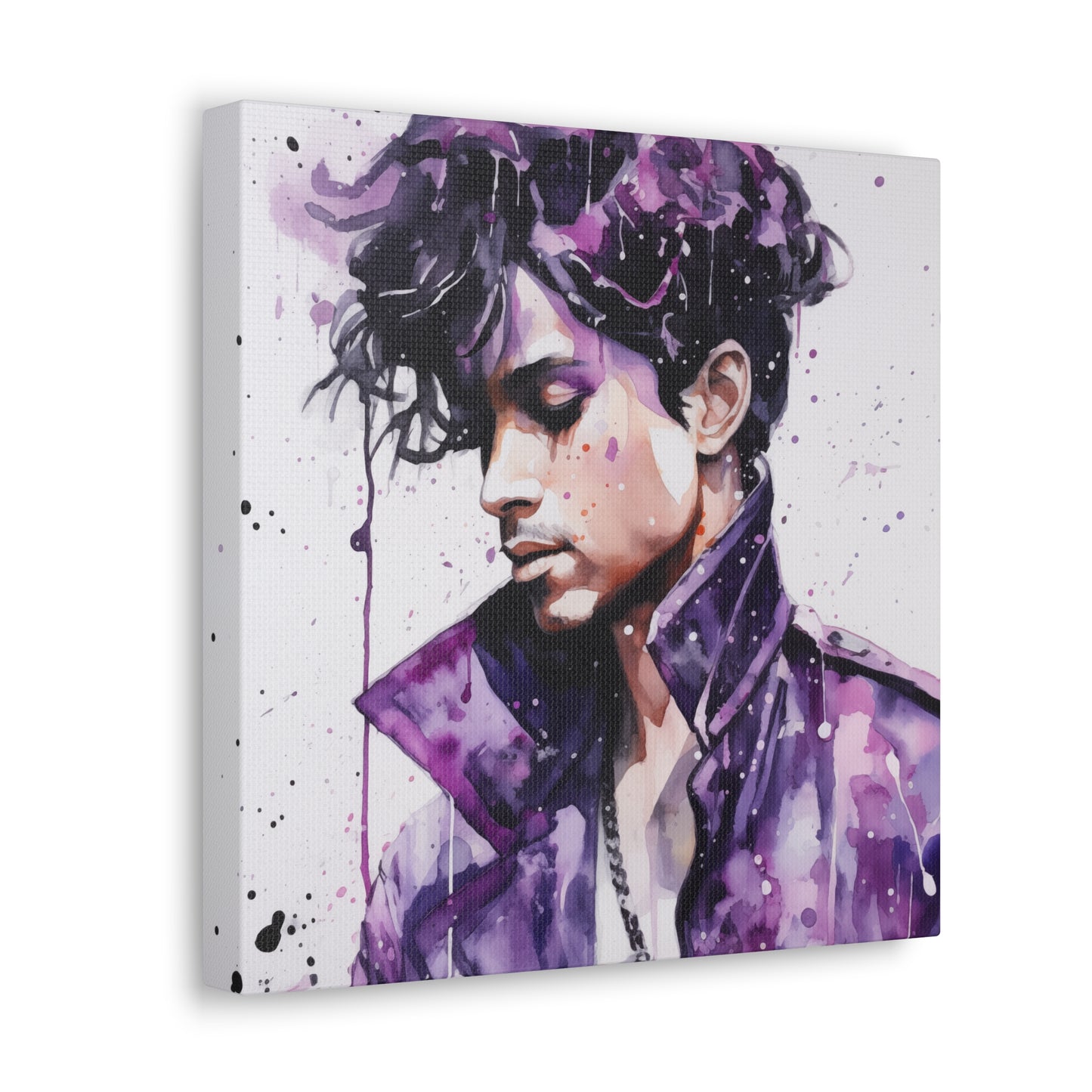 Gallery Wrapped Canvas, Celebrity Inspired, Pop Art Canvas – Prince Rogers Also