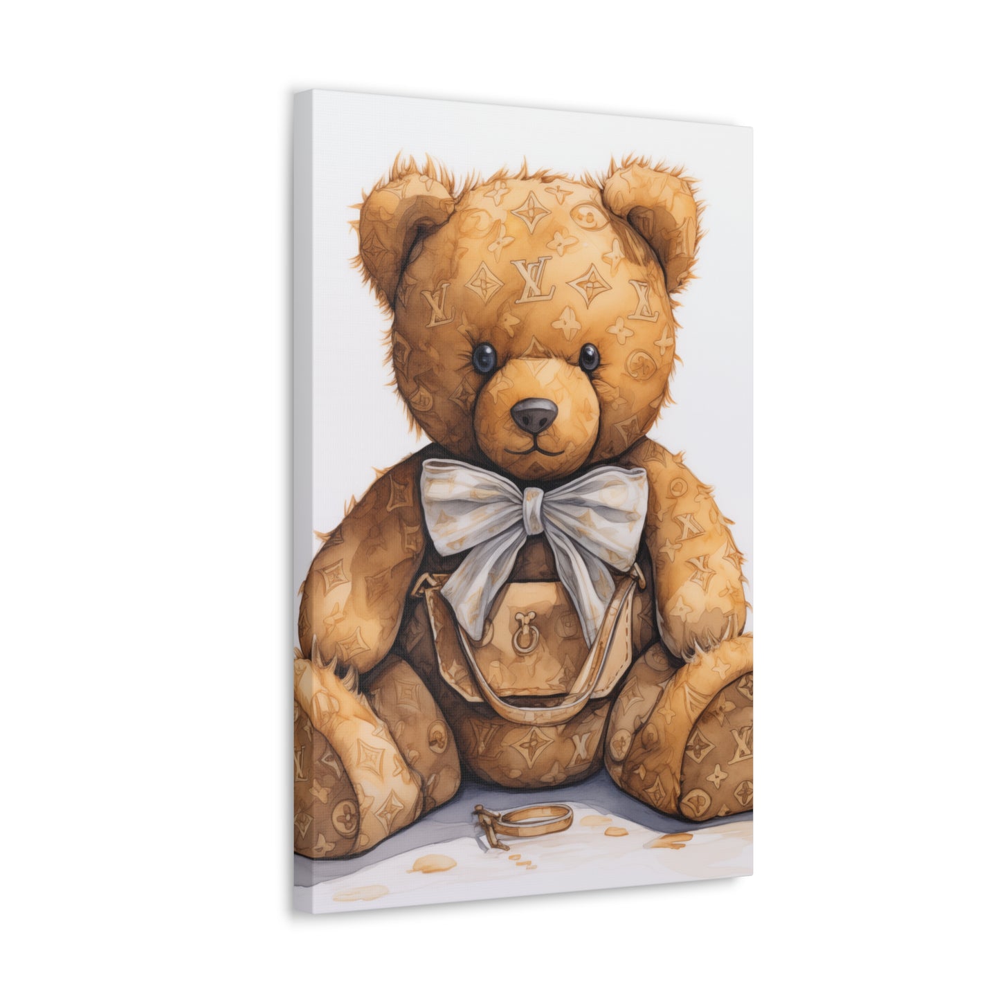 Canvas Gallery Wrap - LV Bear Wall Art - Ring