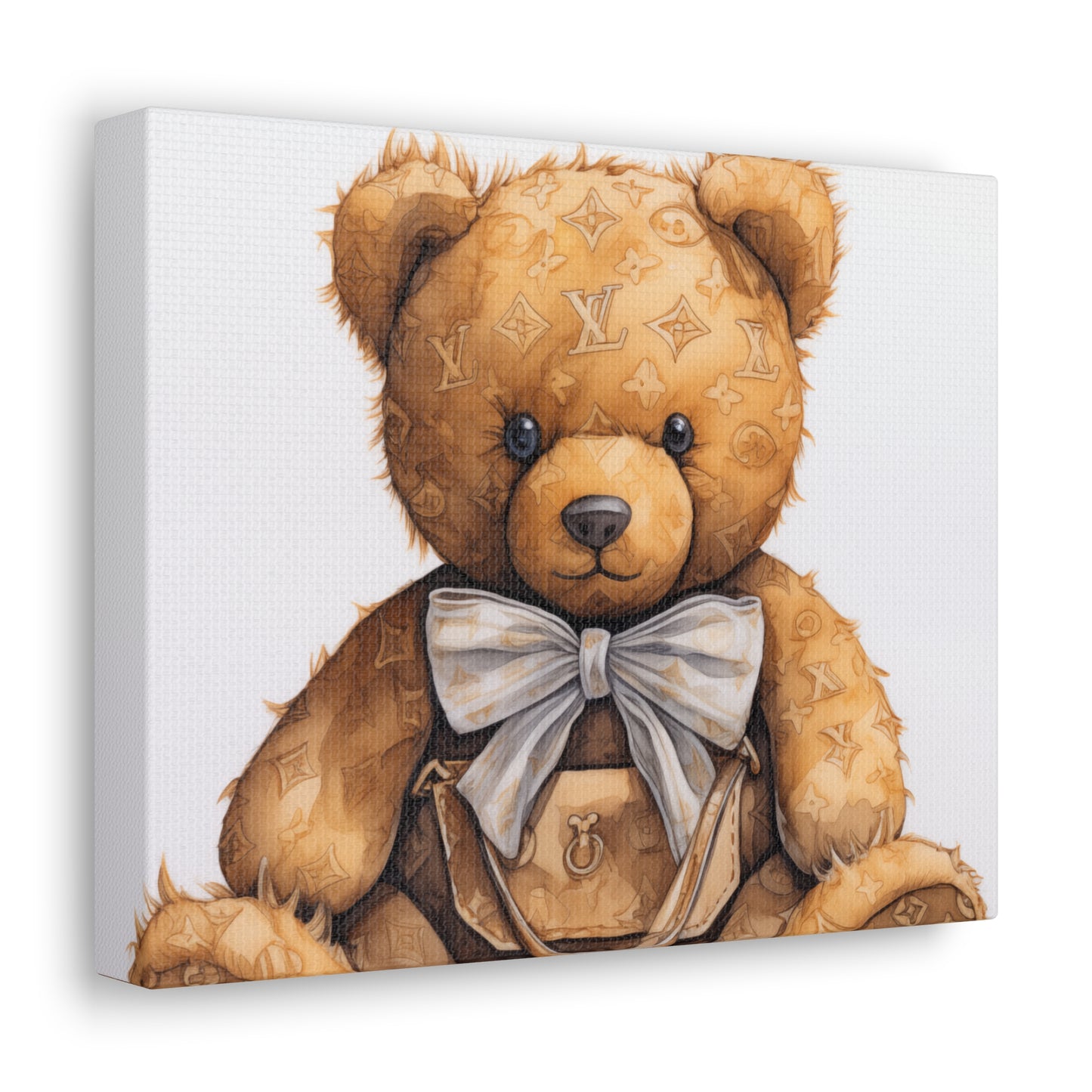 Canvas Gallery Wrap - LV Bear Wall Art - Ring