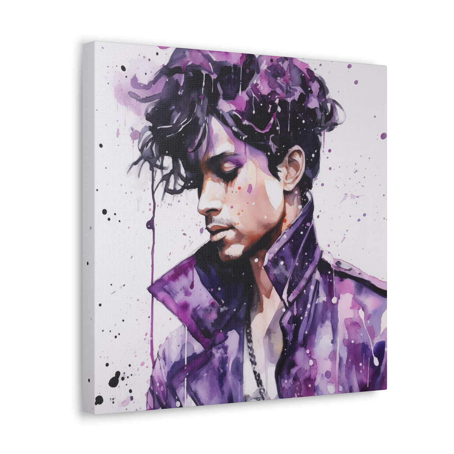 Gallery Wrapped Canvas, Celebrity Inspired, Pop Art Canvas – Prince Rogers Also