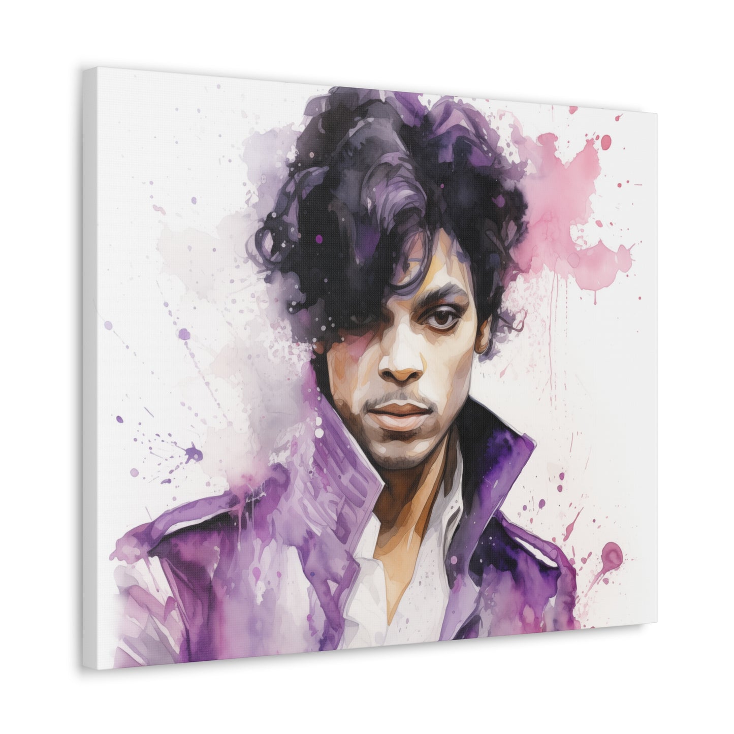 Gallery Wrapped Canvas, Celebrity Inspired, Pop Art Canvas – Prince Rogers