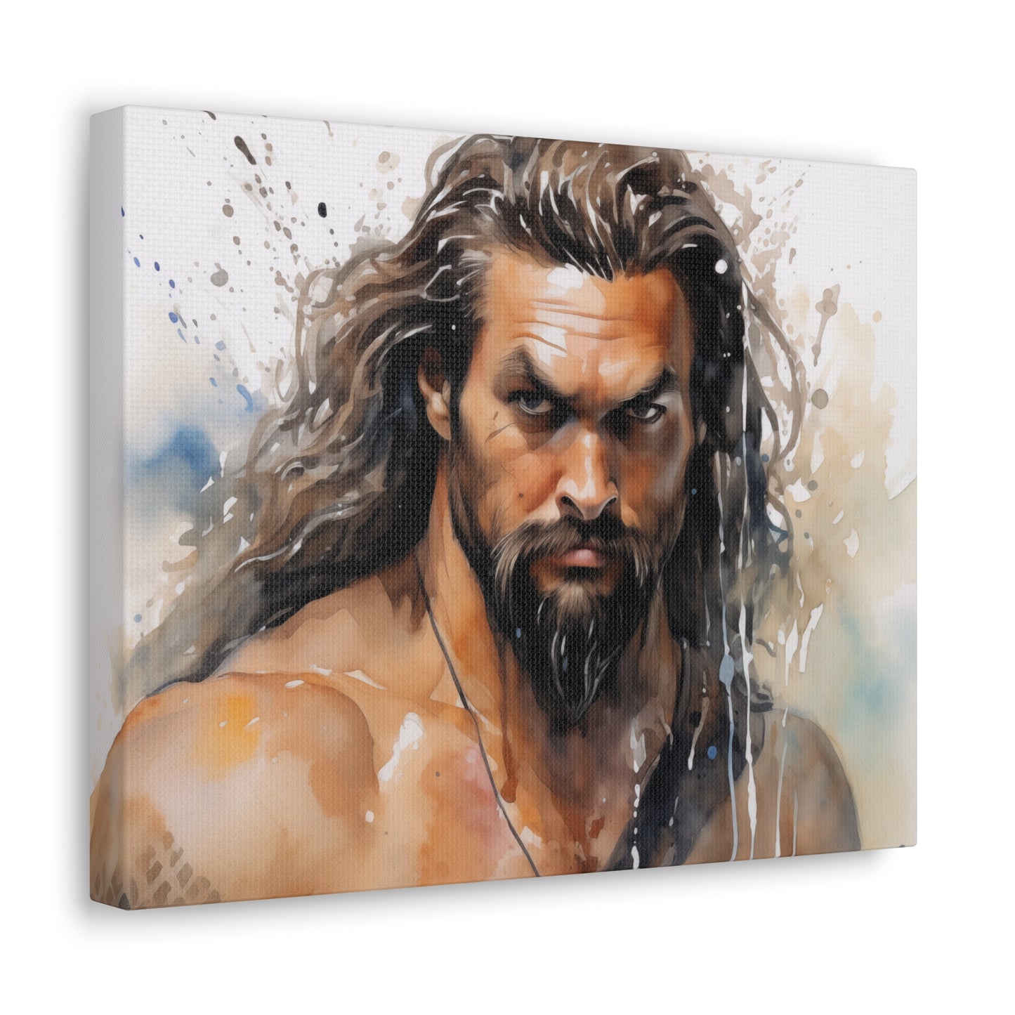 Gallery Wrapped Canvas, Celebrity Inspired, Pop Art Canvas – Jason