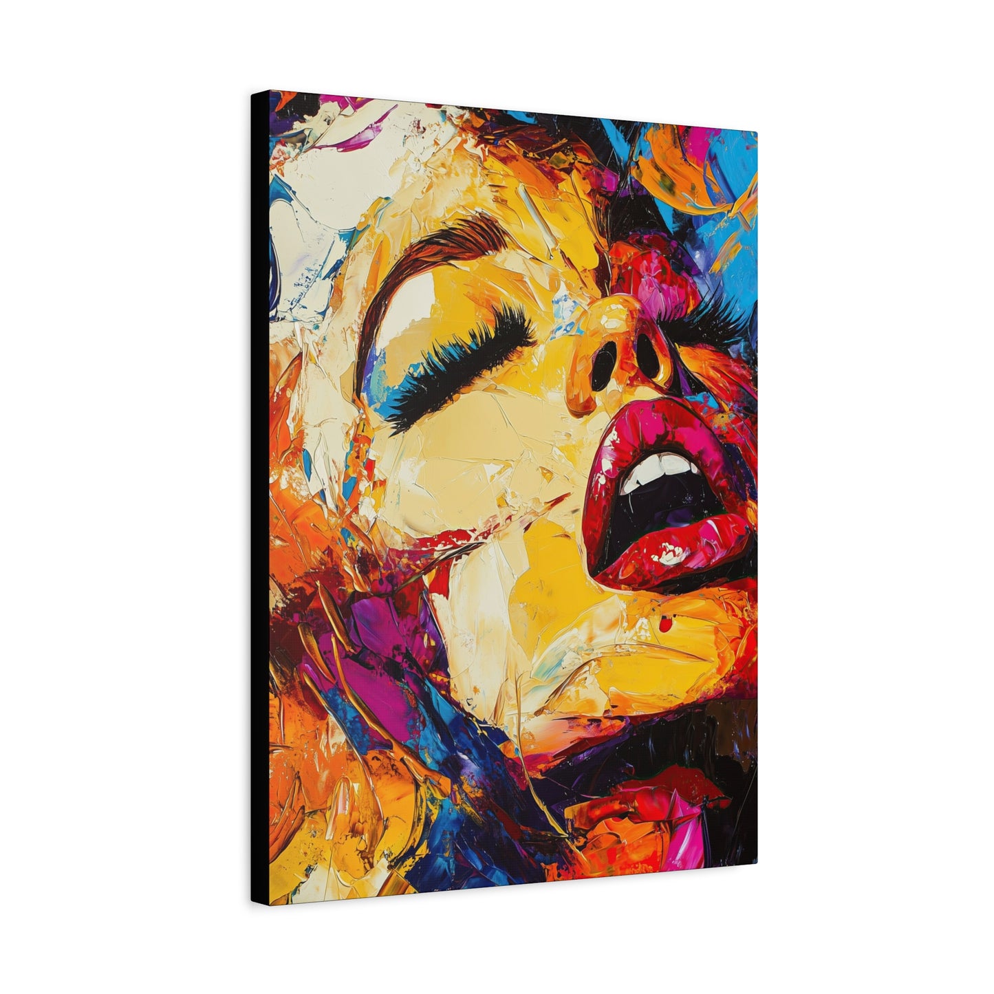 Gallery Wrapped Canvas, Guilt and Grit Adult Art Canvas, Erotic Pinup Art Canvas – Ivy