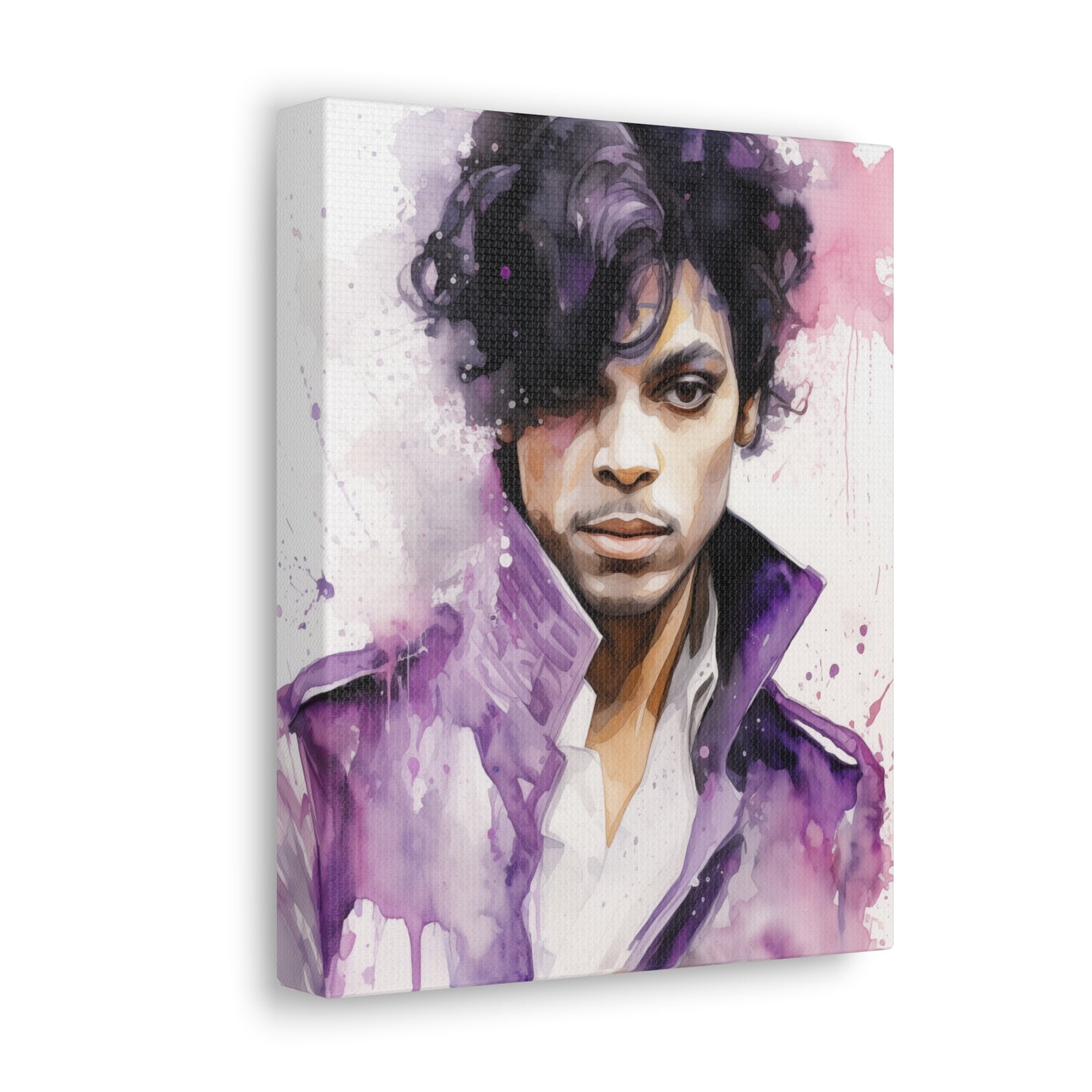 Gallery Wrapped Canvas, Celebrity Inspired, Pop Art Canvas – Prince Rogers