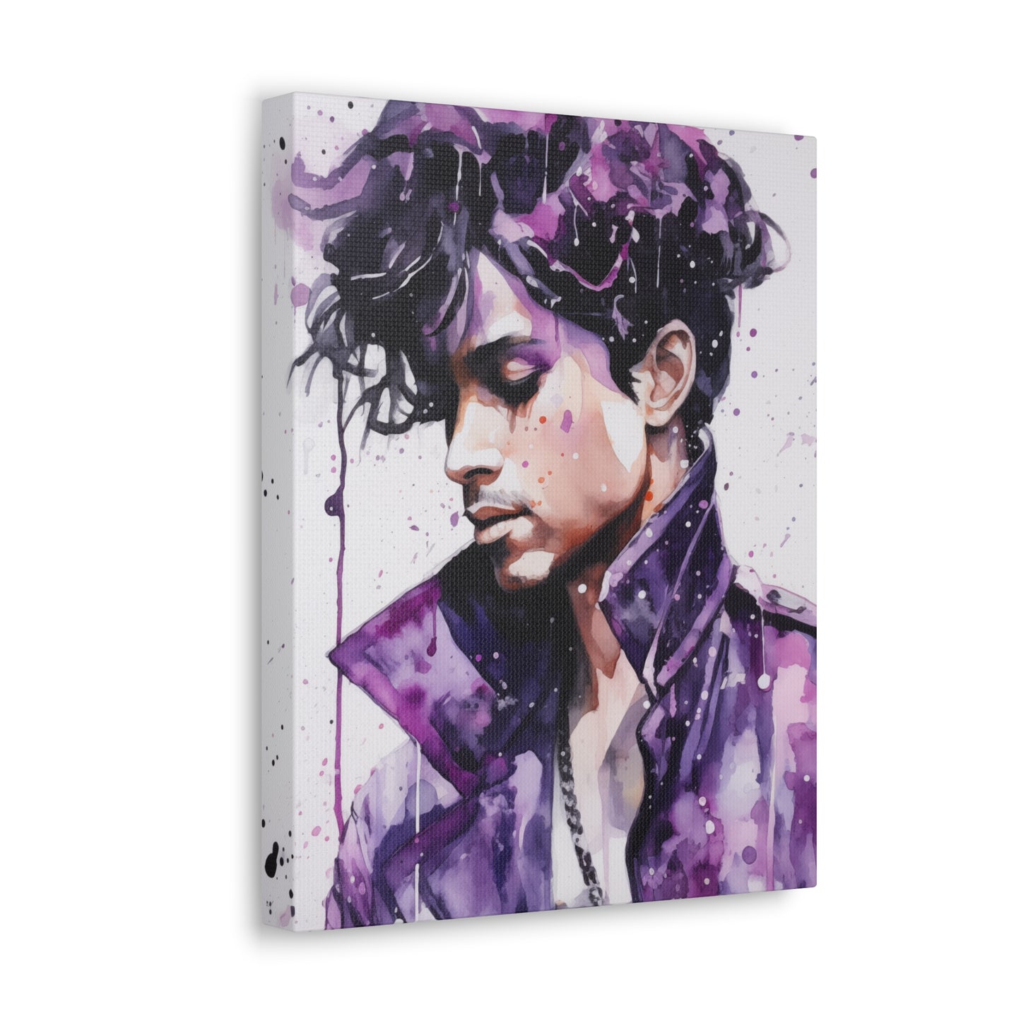Gallery Wrapped Canvas, Celebrity Inspired, Pop Art Canvas – Prince Rogers Also