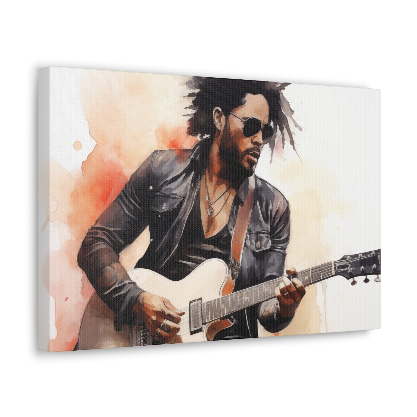 Gallery Wrapped Canvas, Celebrity Inspired, Pop Art Canvas – Lenny Also