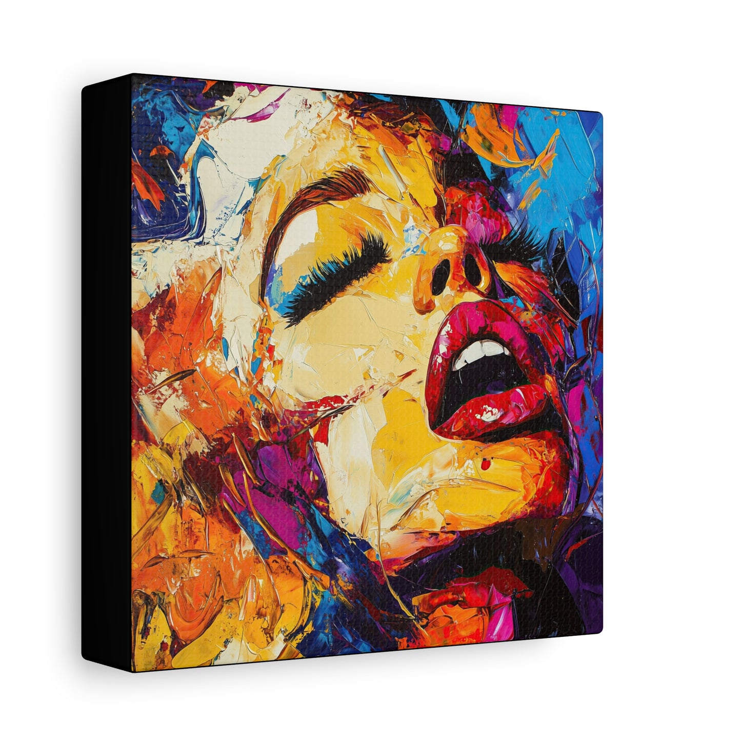 Gallery Wrapped Canvas, Guilt and Grit Adult Art Canvas, Erotic Pinup Art Canvas – Ivy