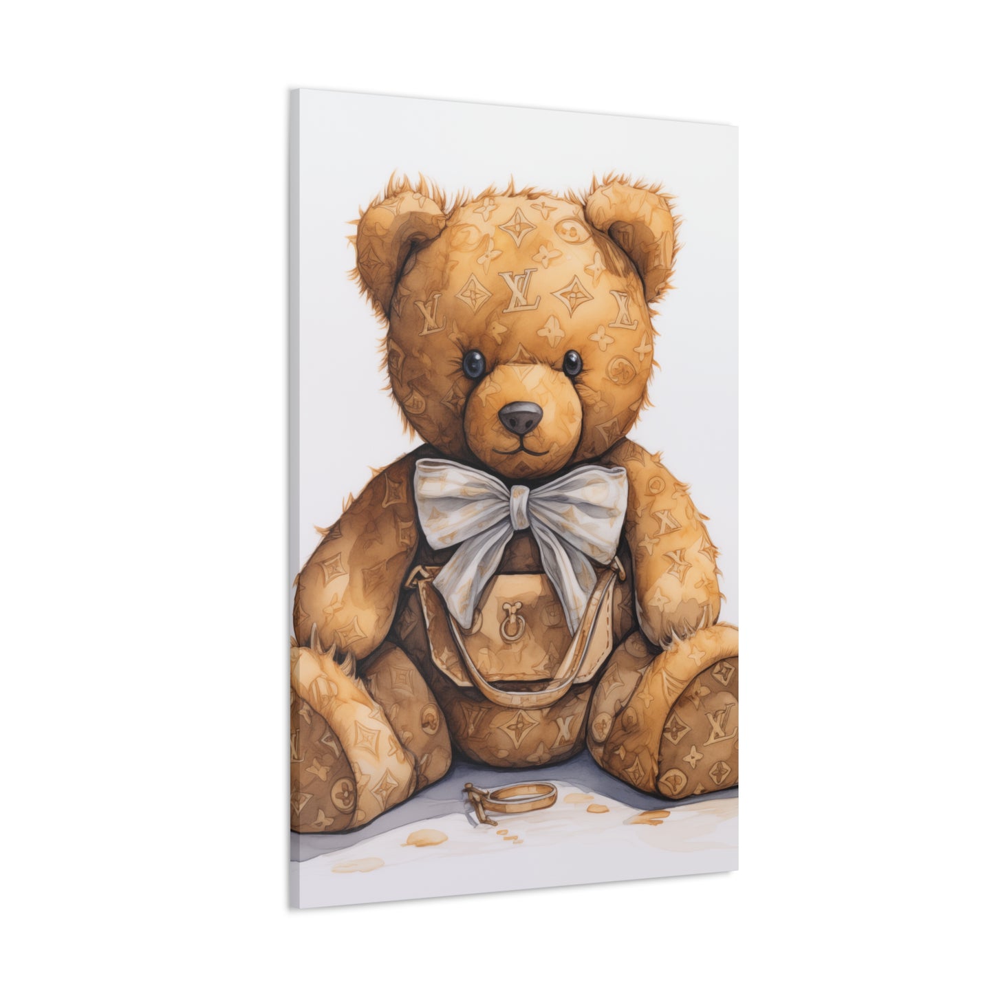 Canvas Gallery Wrap - LV Bear Wall Art - Ring