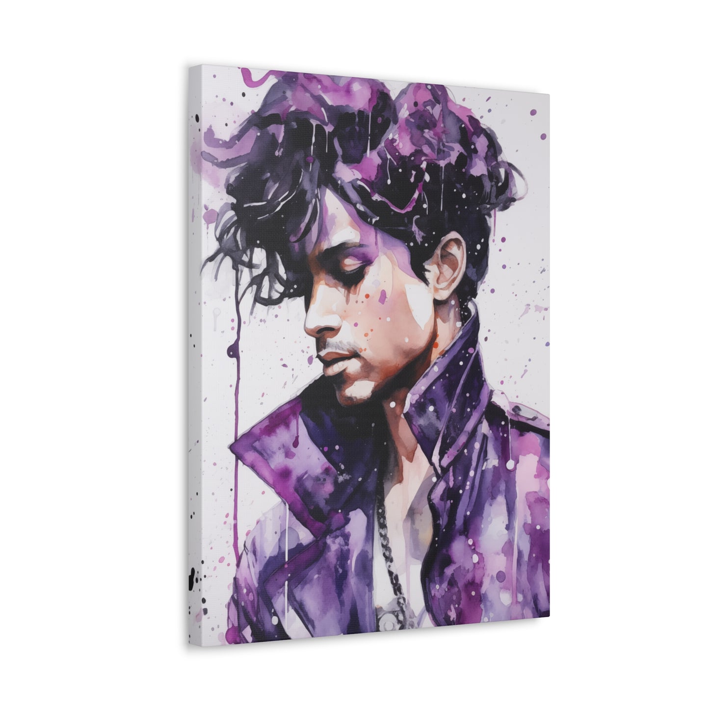 Gallery Wrapped Canvas, Celebrity Inspired, Pop Art Canvas – Prince Rogers Also