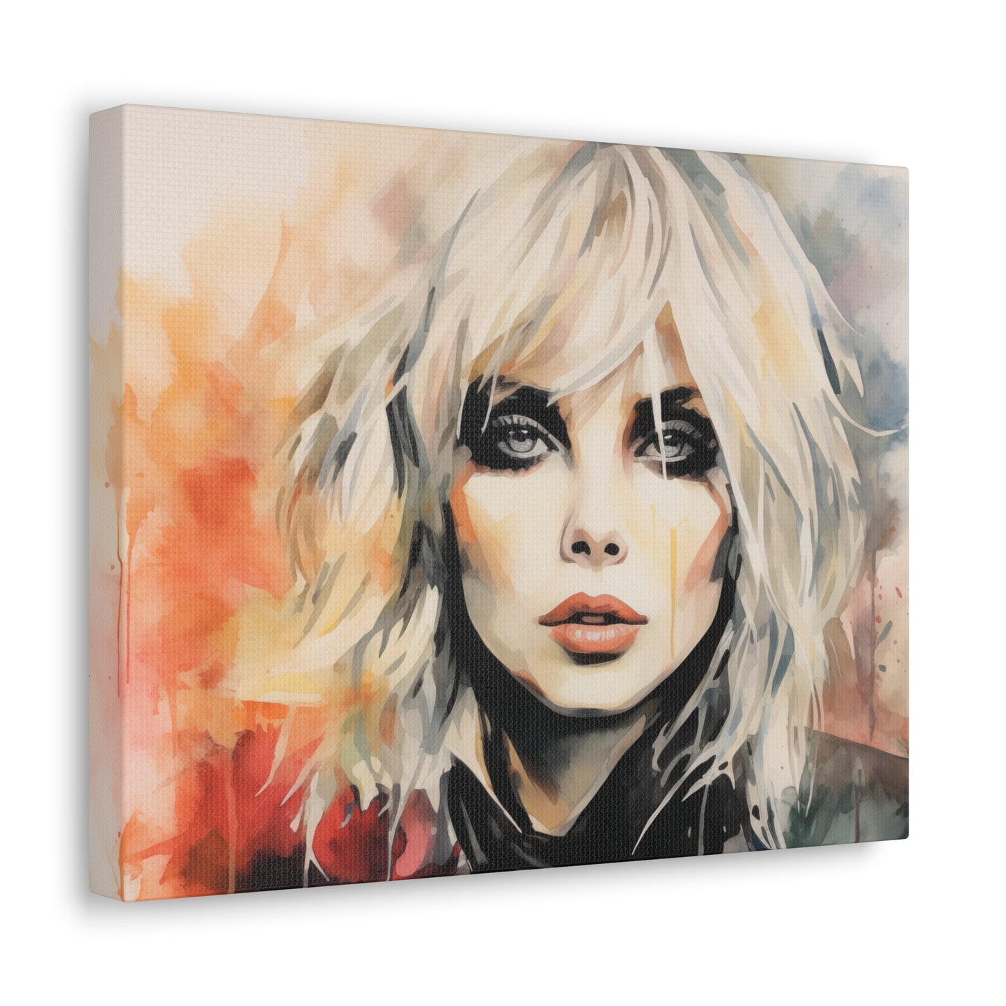 Gallery Wrapped Canvas, Celebrity Inspired, Pop Art Canvas – Debbie