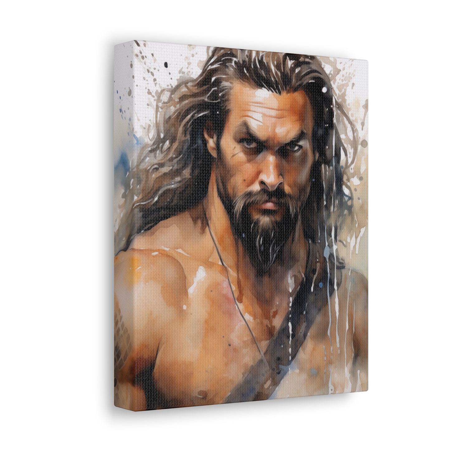 Gallery Wrapped Canvas, Celebrity Inspired, Pop Art Canvas – Jason