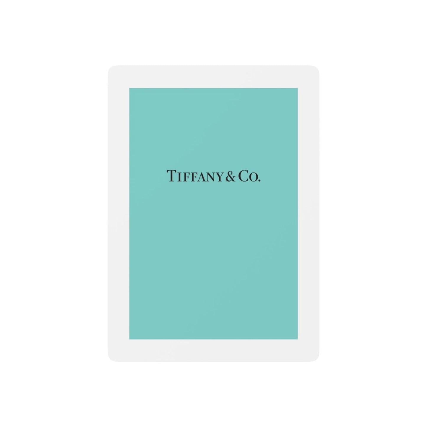Playing Cards - Robin Egg Blue - Breakfast at Tiffany Inspired Cards - Name & Co.
