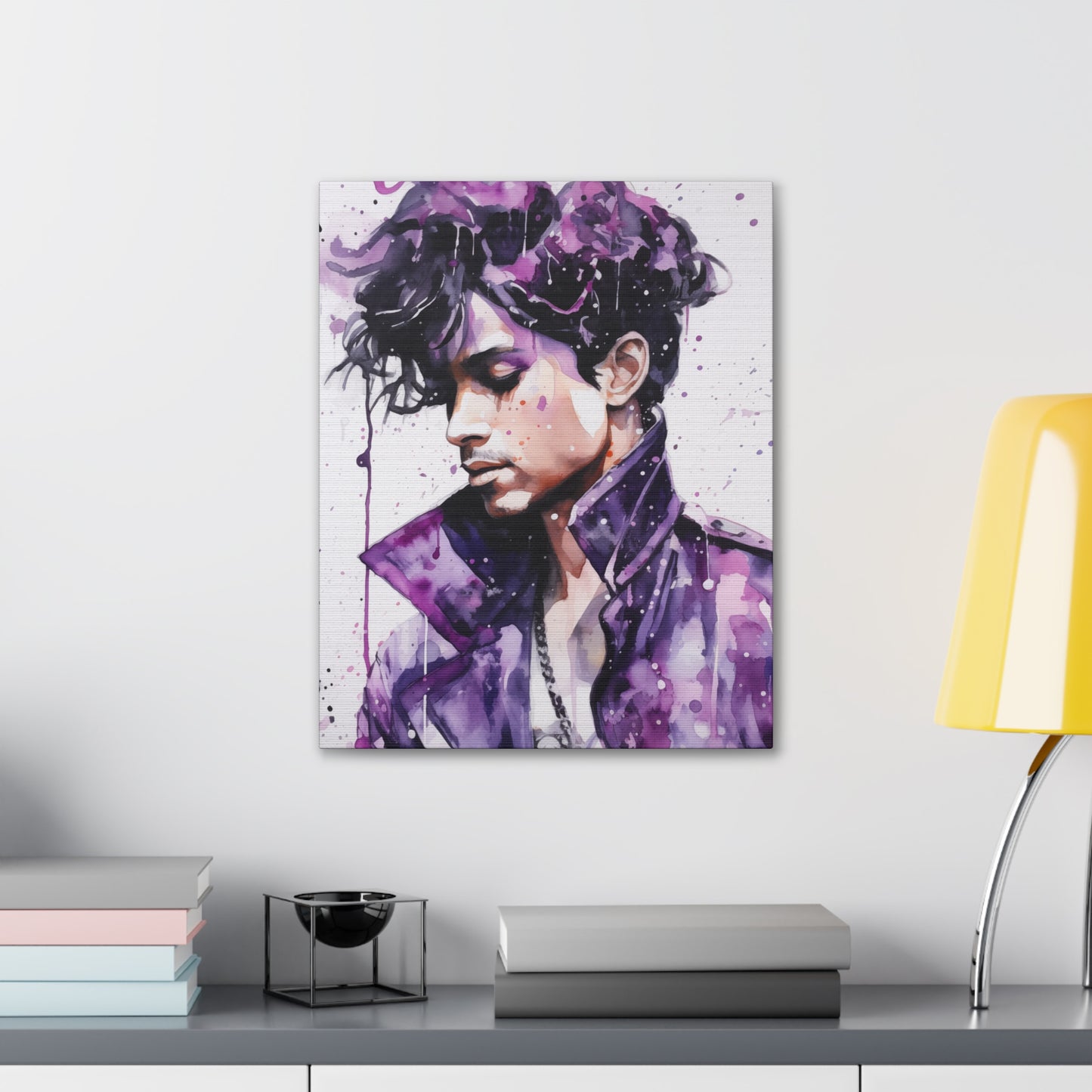 Gallery Wrapped Canvas, Celebrity Inspired, Pop Art Canvas – Prince Rogers Also