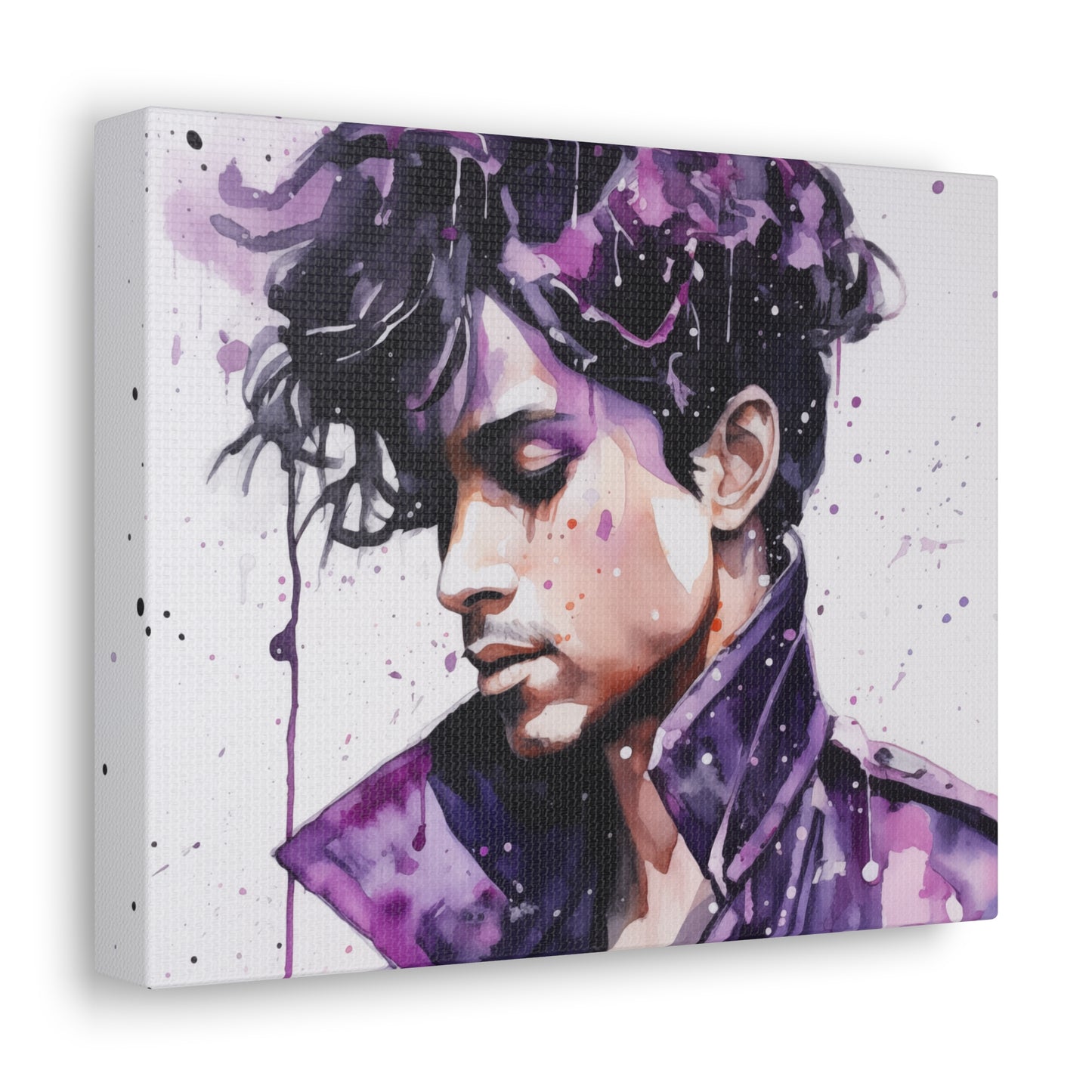 Gallery Wrapped Canvas, Celebrity Inspired, Pop Art Canvas – Prince Rogers Also