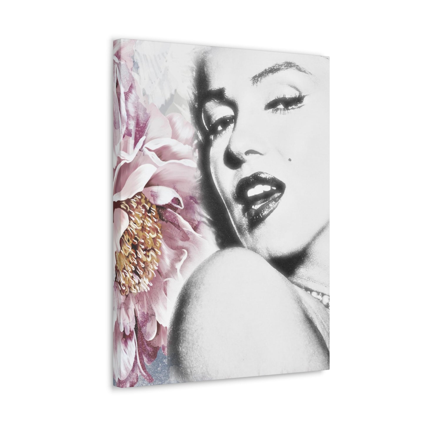 Canvas Wall Art, Gallery Wrapped Pop Art, Celebrity Wall Art – Marilyn Monroe - Bloom