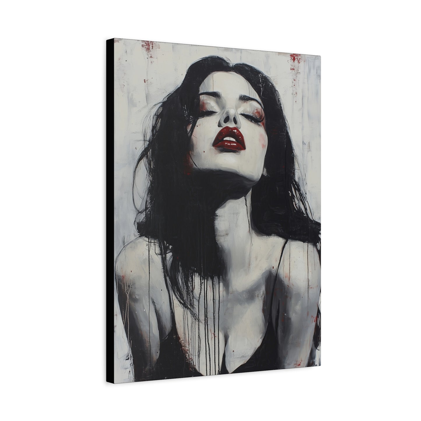 Gallery Wrapped Canvas, Sinners and Saints Art Canvas, Erotic Pinup Art Canvas – Vera