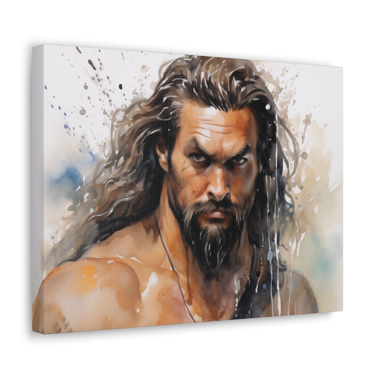 Gallery Wrapped Canvas, Celebrity Inspired, Pop Art Canvas – Jason
