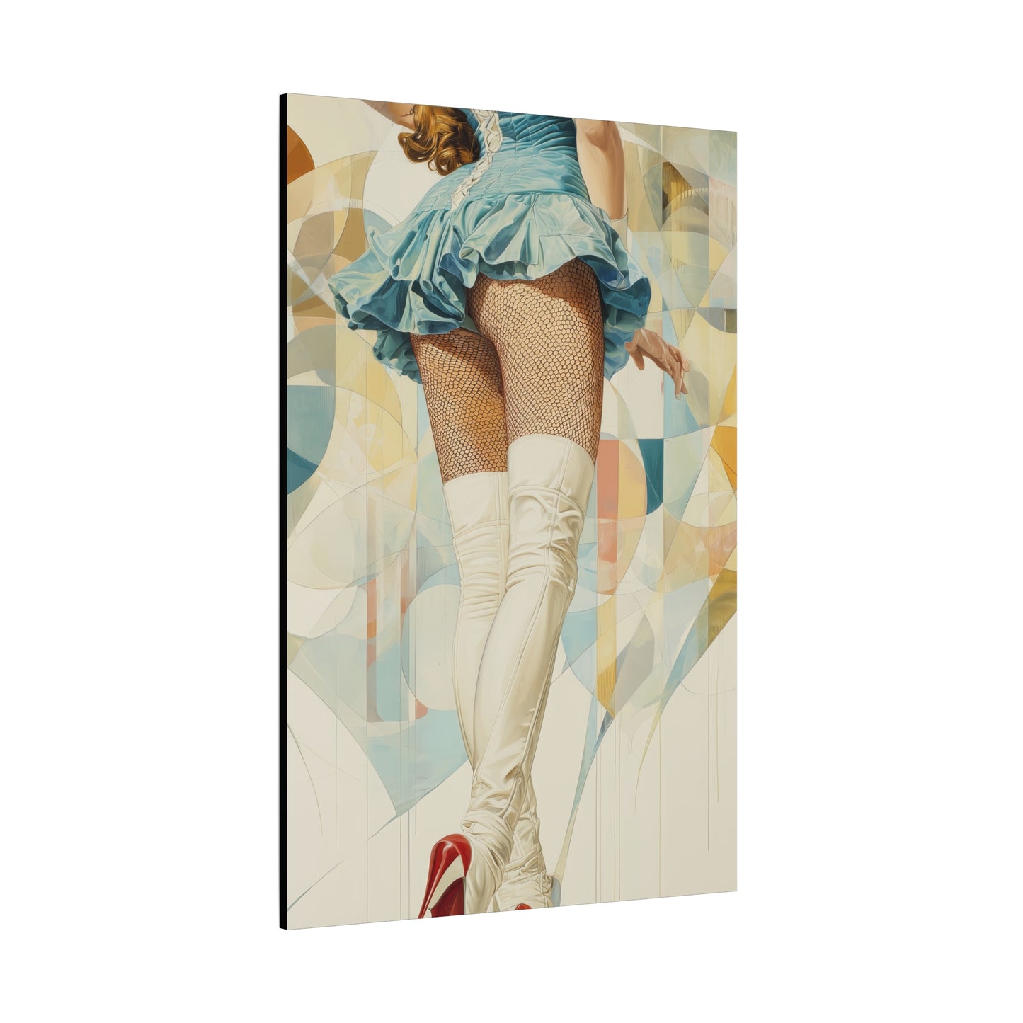Gallery Wrapped Canvas, Tongue and Cheek Art Canvas, Naughty Girl Art Canvas –  Sandy