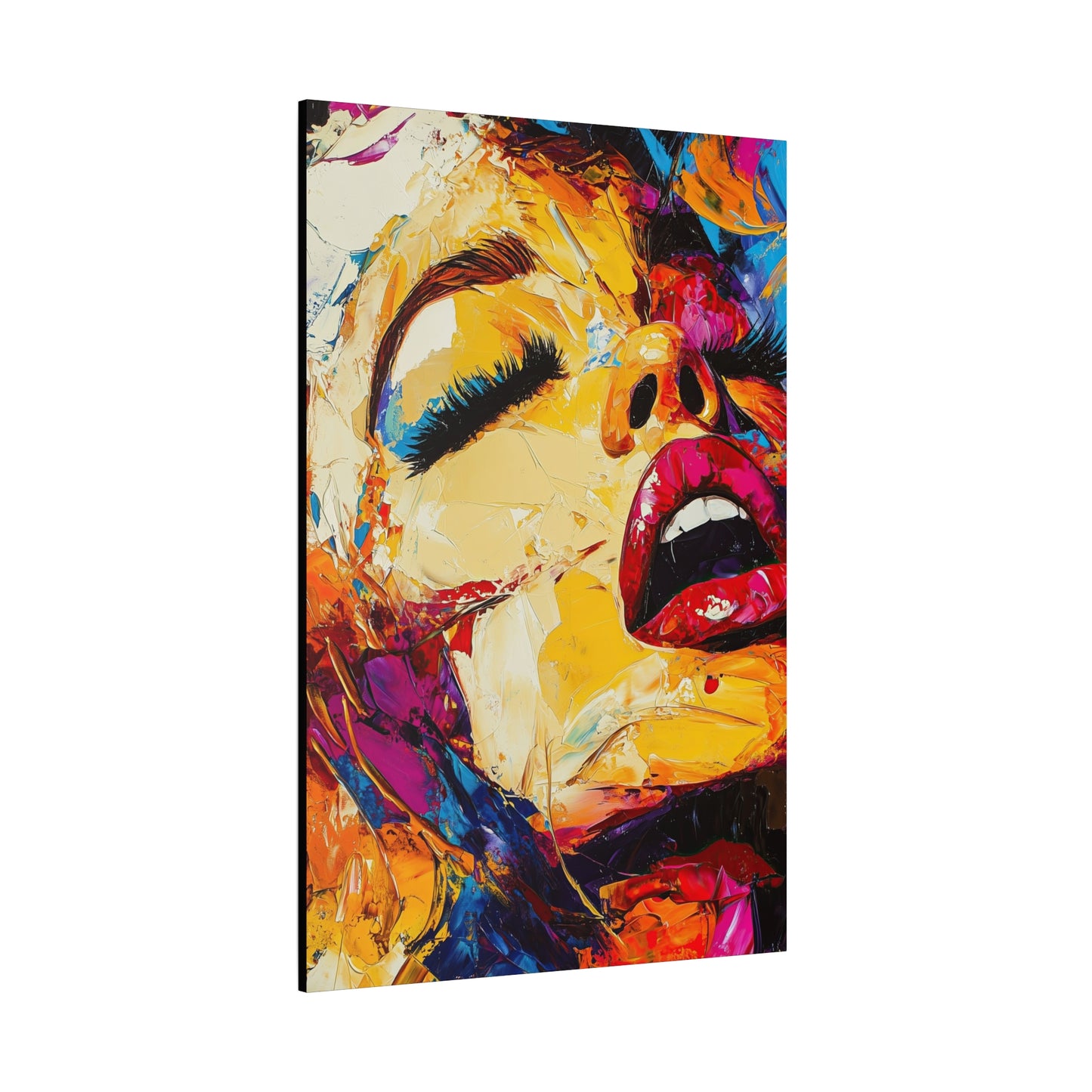 Gallery Wrapped Canvas, Guilt and Grit Adult Art Canvas, Erotic Pinup Art Canvas – Ivy
