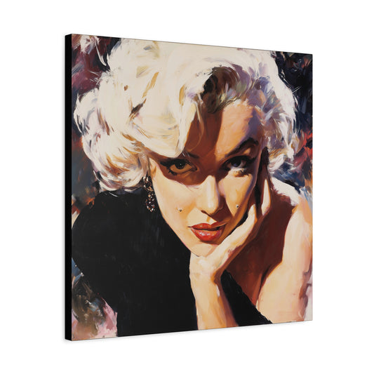 Gallery Wrapped Canvas, The Diva Project Art Canvas, Pinup Art Canvas – Marilyn Monroe - FOUR