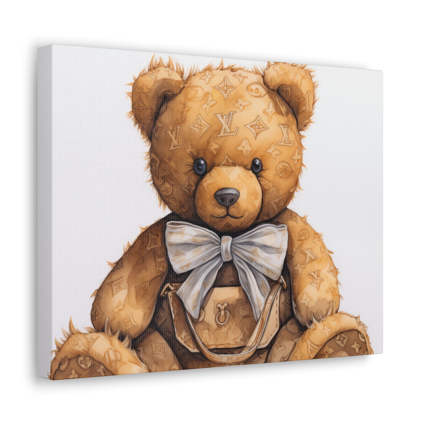 Canvas Gallery Wrap - LV Bear Wall Art - Ring
