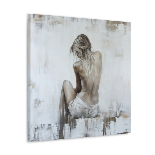 Gallery Wrapped Canvas, Sinners and Saints Art Canvas, Erotic Pinup Art Canvas – Katherine