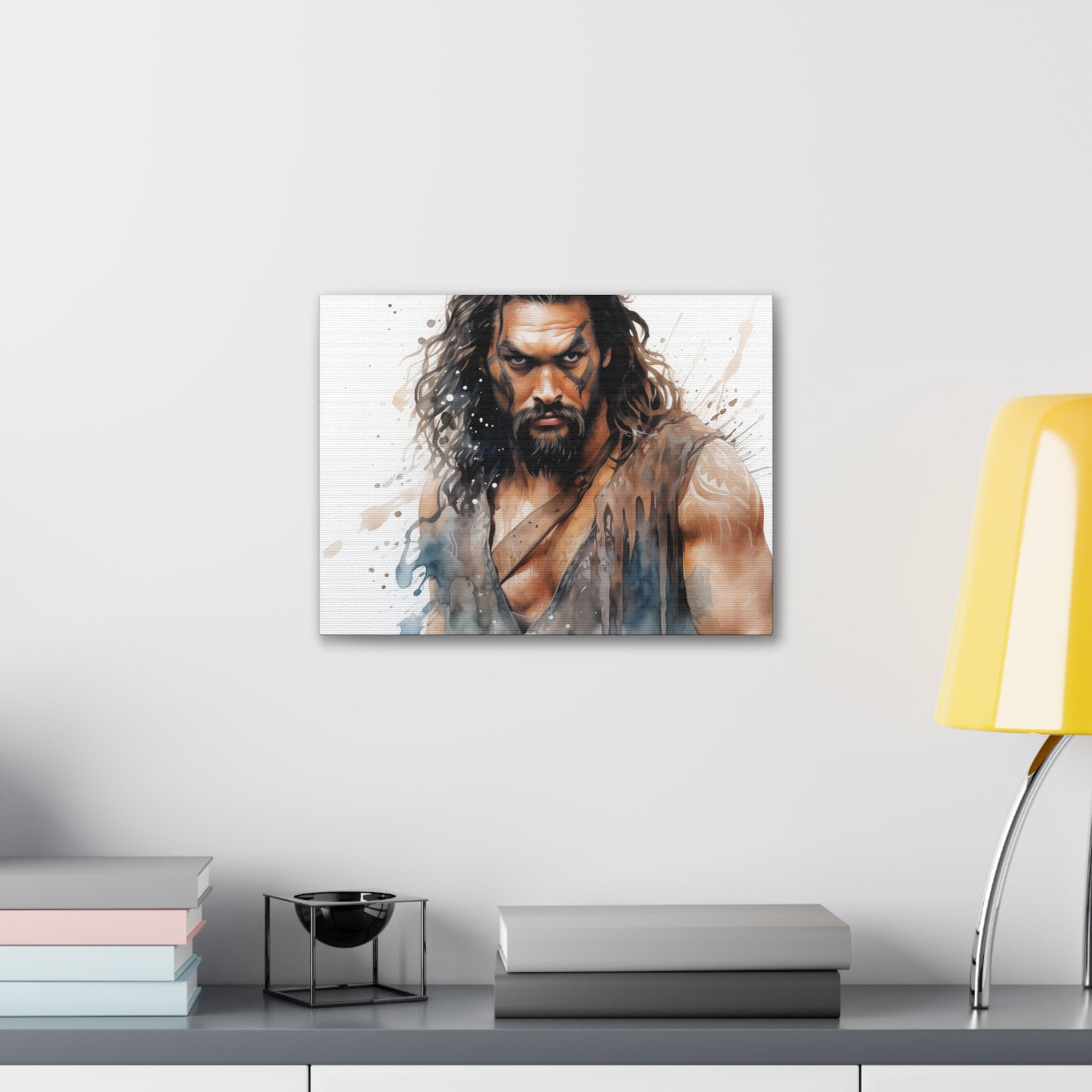 Gallery Wrapped Canvas, Celebrity Inspired, Pop Art Canvas – Jason Also