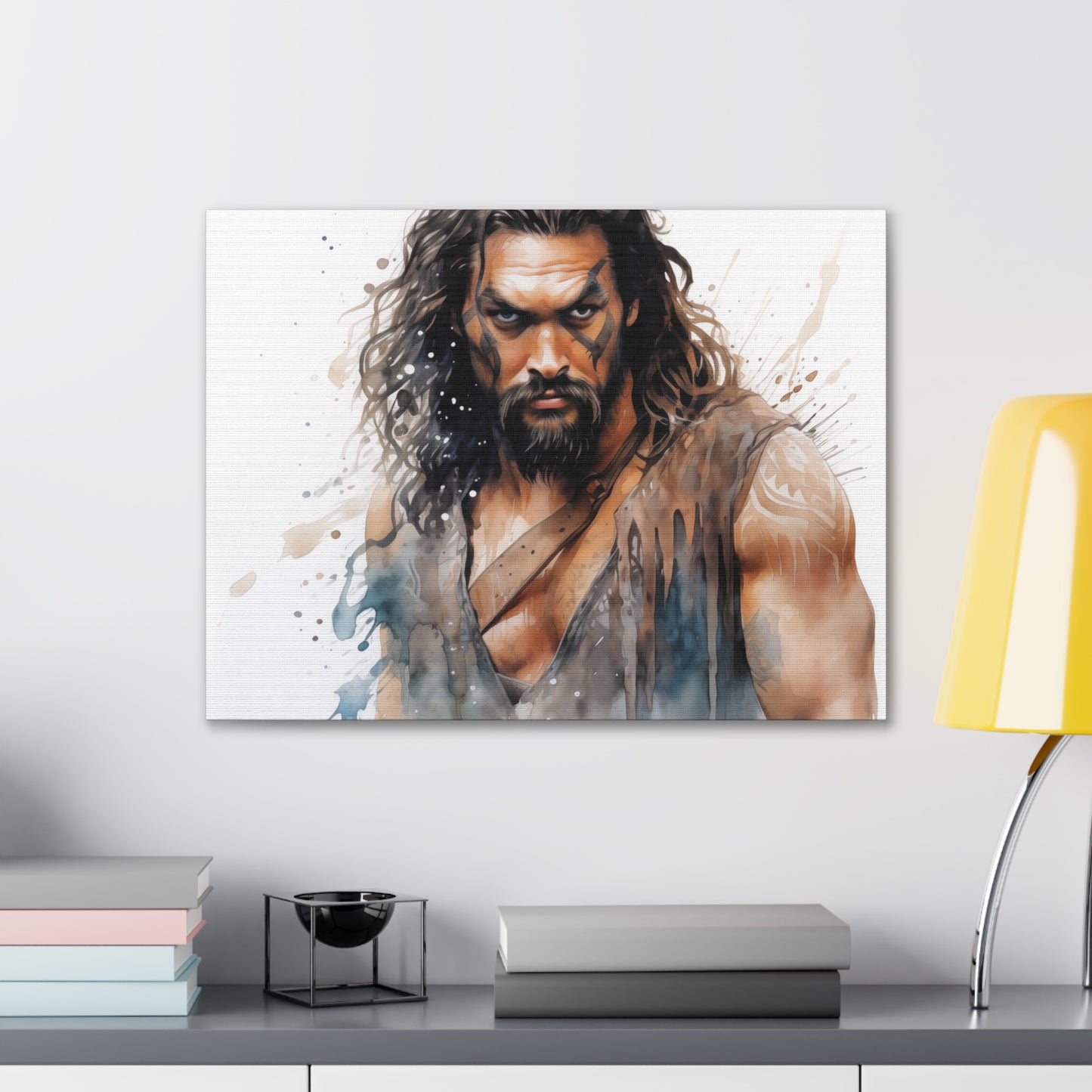Gallery Wrapped Canvas, Celebrity Inspired, Pop Art Canvas – Jason Also